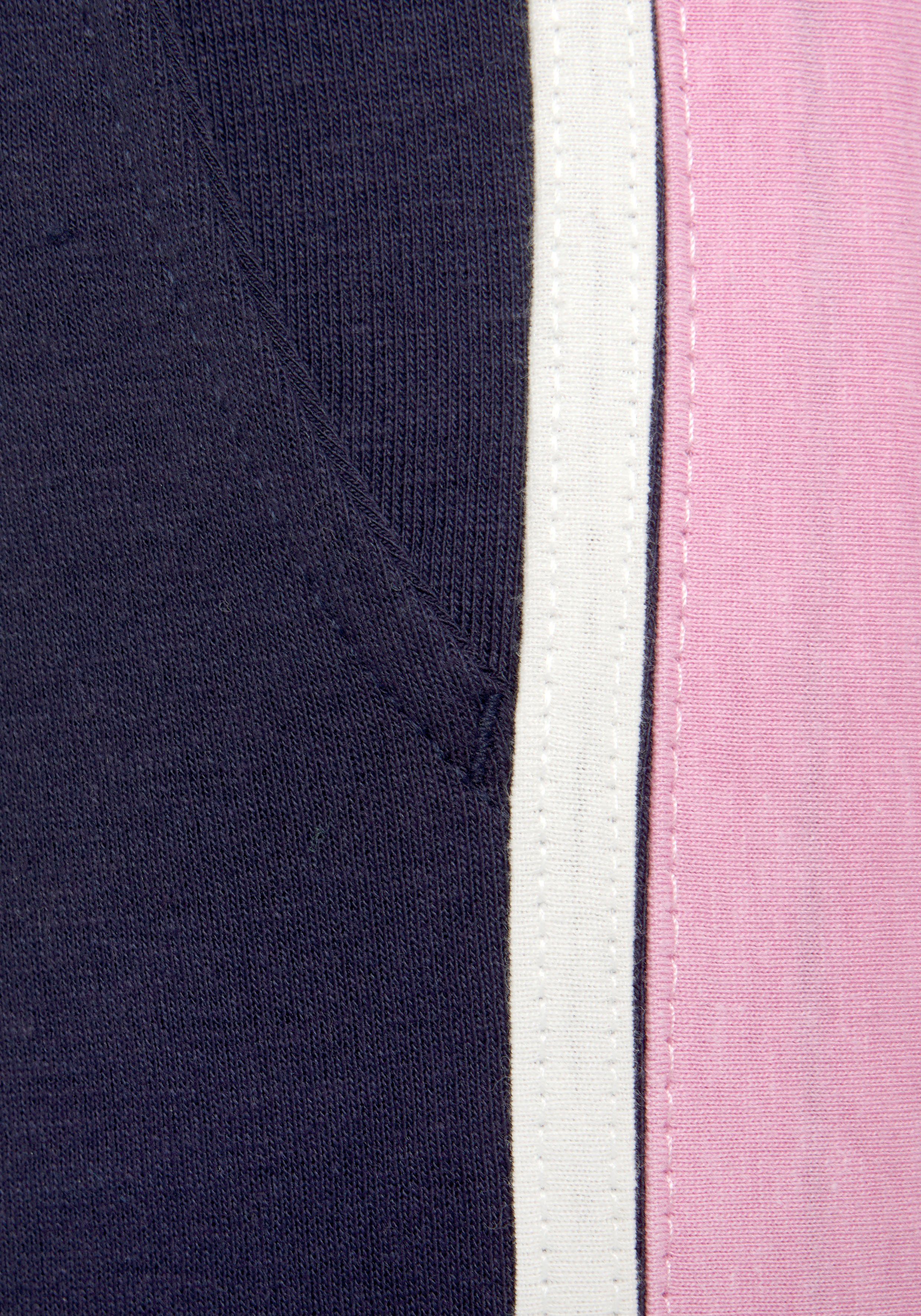 Vivance Sweatpants Sweatbroek met contrasterende accenten, loungeanzug (1-delig)