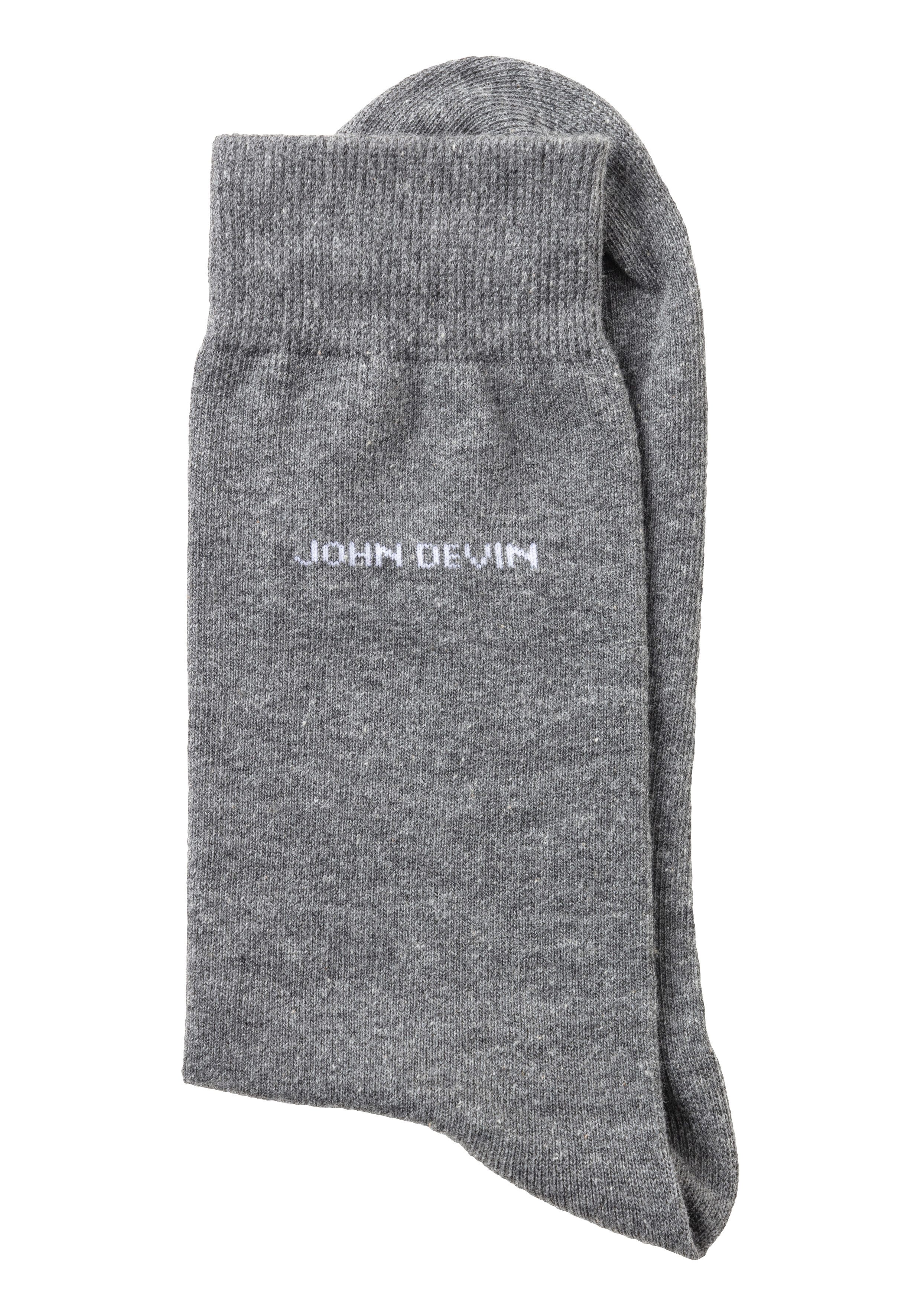 John Devin Basic sokken voor elke dag (set, 7 paar)