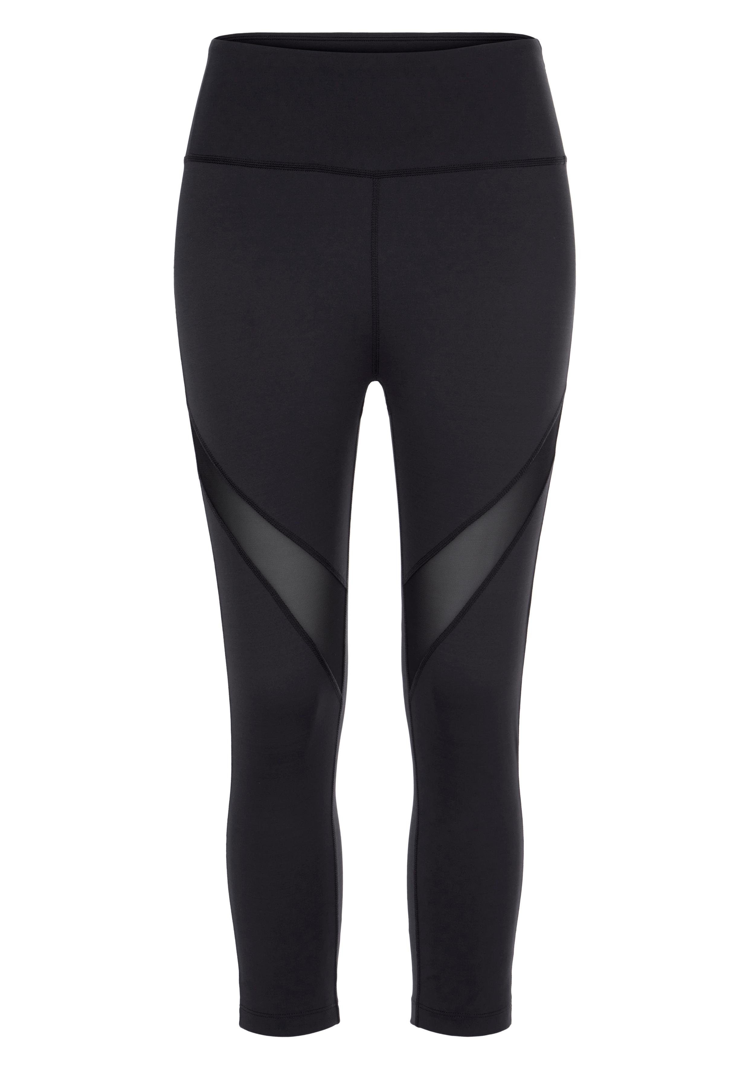 active by Lascana Caprilegging met kleine rimpeling, loungewear