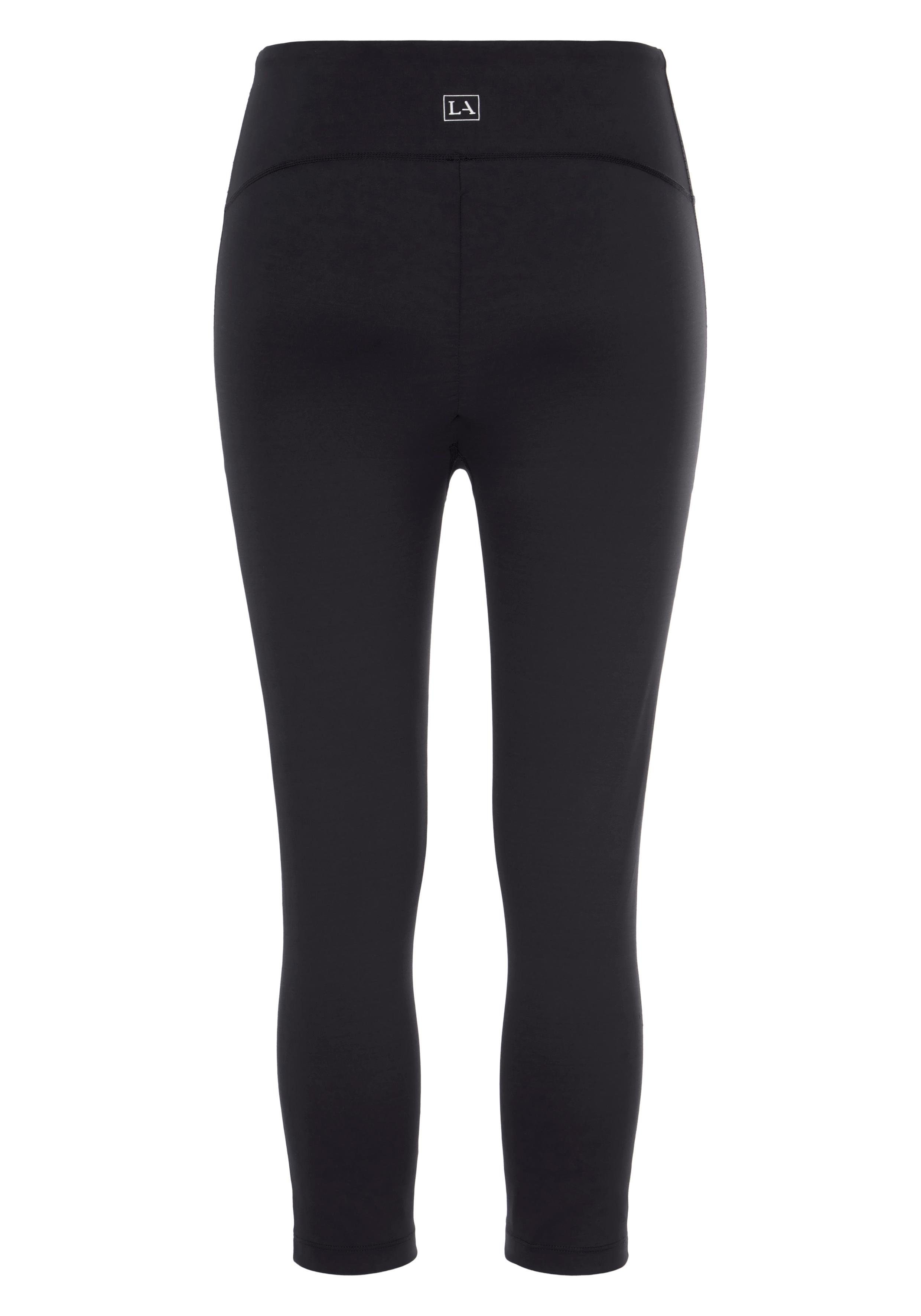 active by Lascana Caprilegging met kleine rimpeling, loungewear