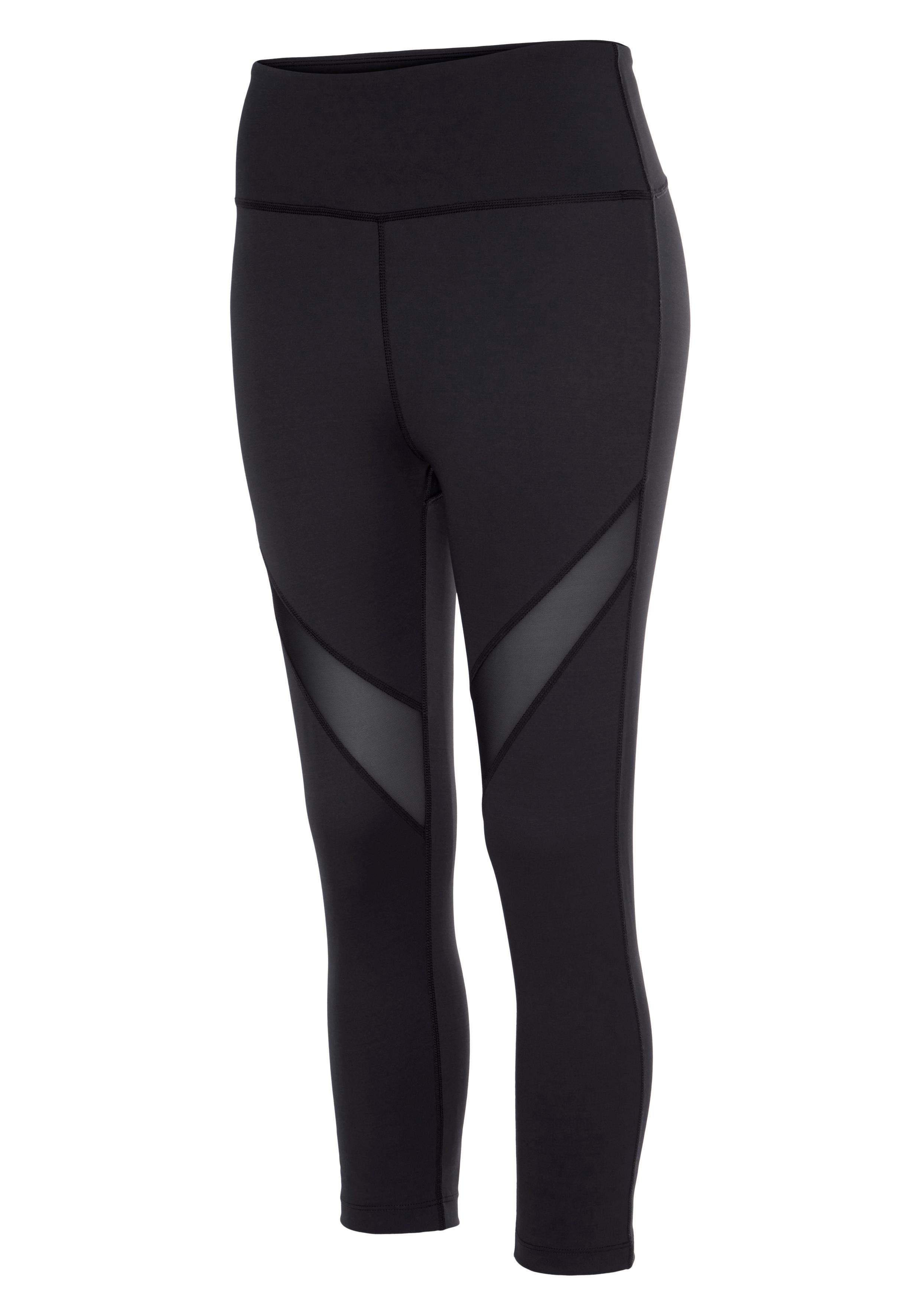 active by Lascana Caprilegging met kleine rimpeling, loungewear