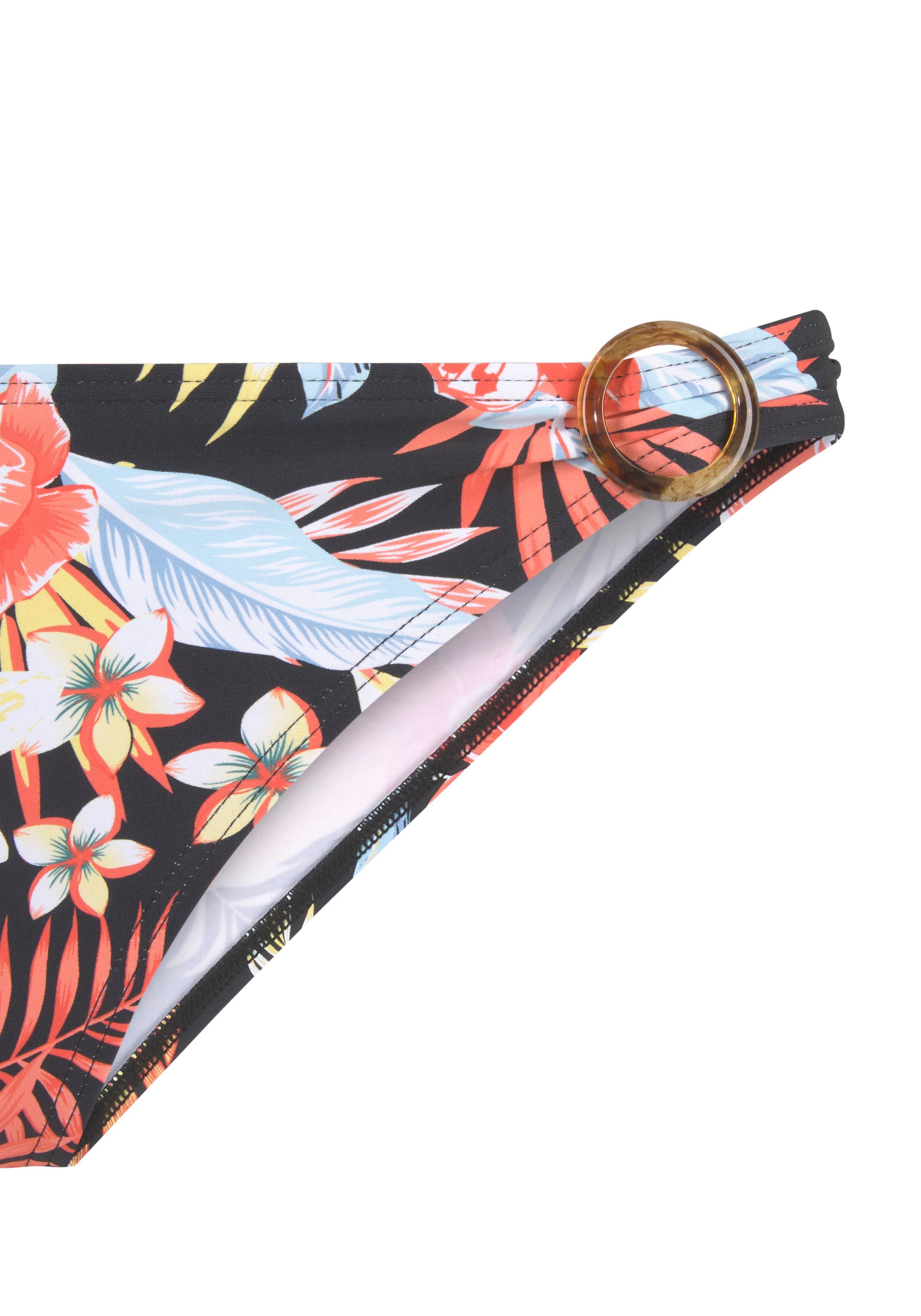 s.Oliver RED LABEL Beachwear Bikinibroekje MARIKA met sierringen opzij