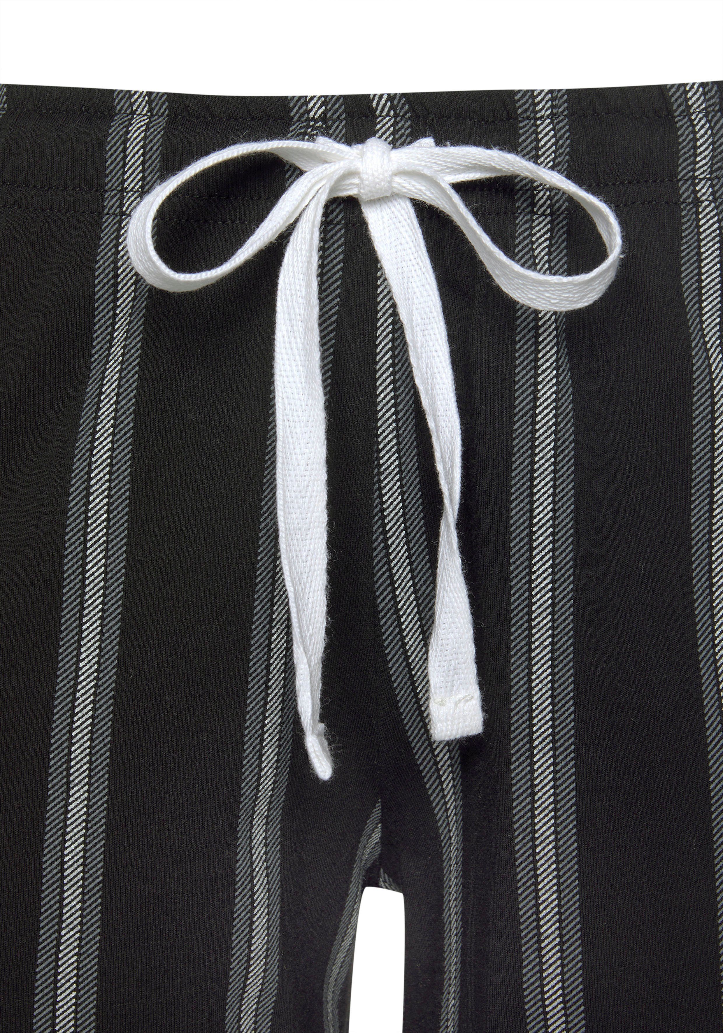 Vivance Dreams Pyjama met frontprint (2-delig, 1 stuk)