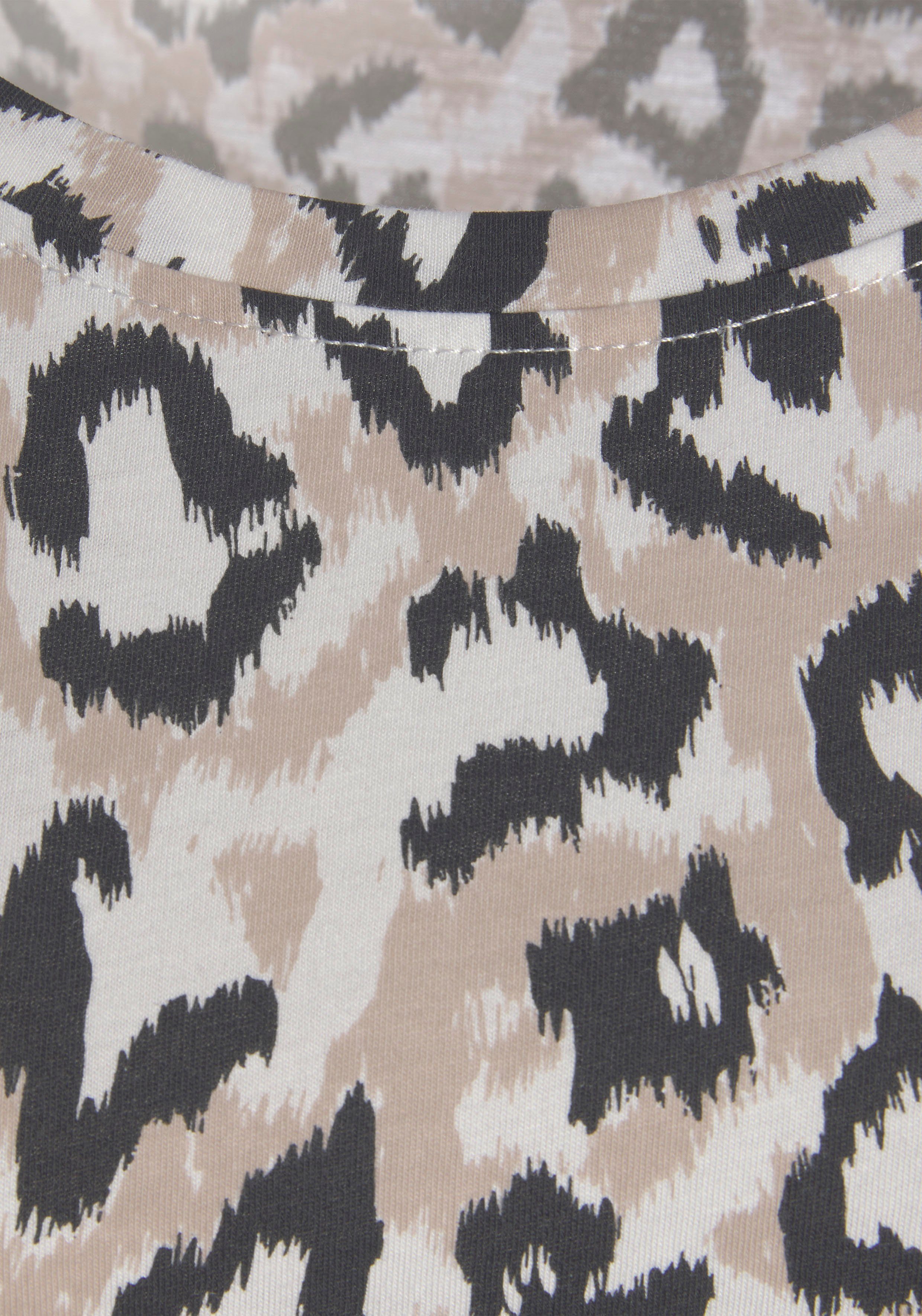 Lascana Nachthemd Met folie- of all-over print