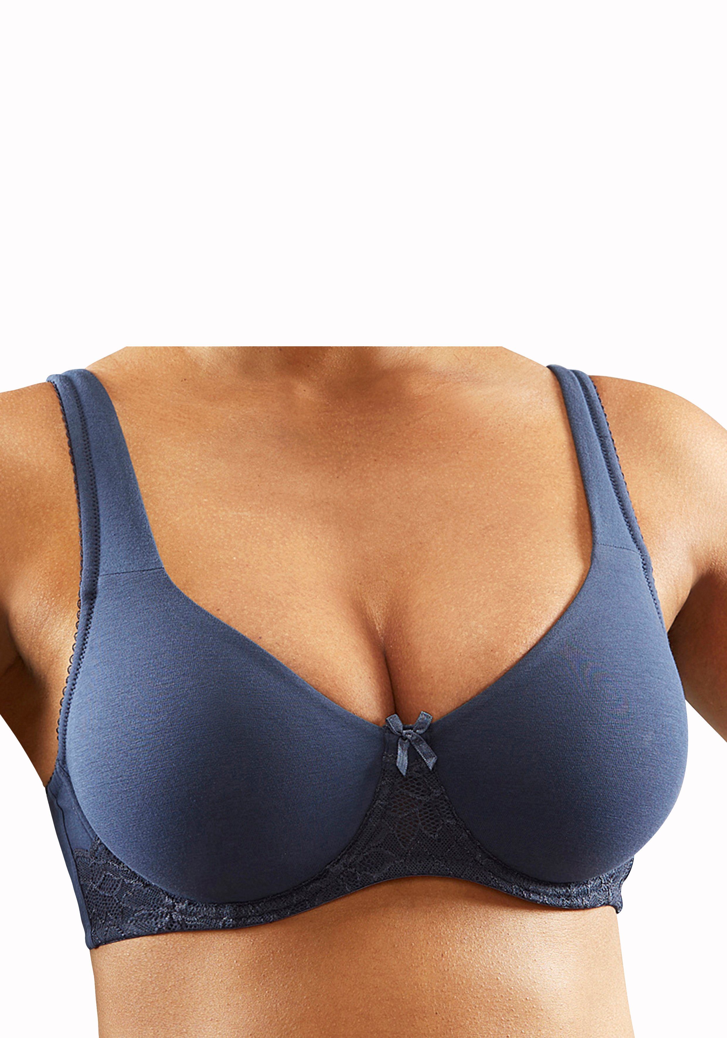 Nuance T-shirt-bh met beugel en ongevoerde cups (Set van 2)