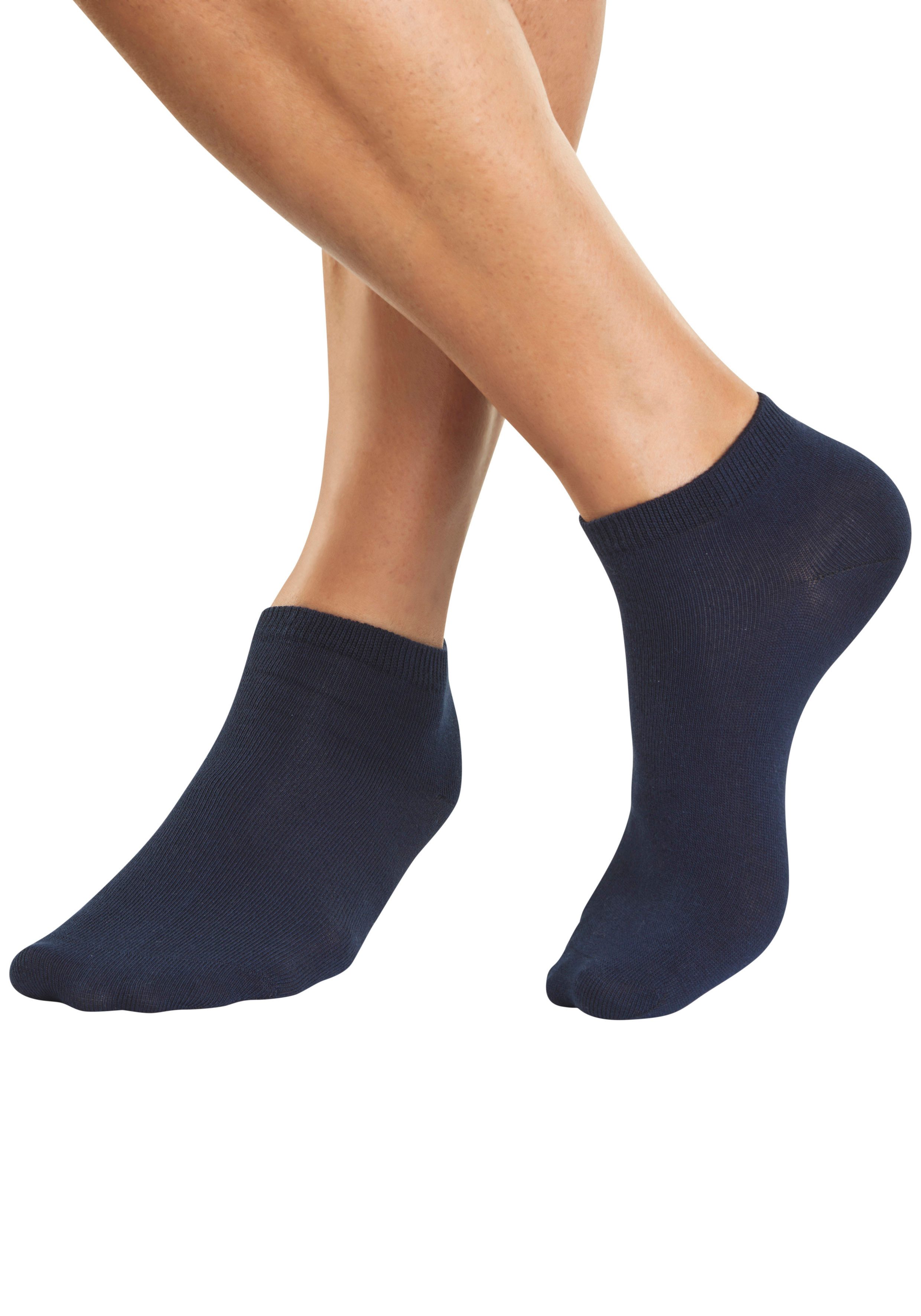 H.I.S Basic sokken twee lengtes in combipack (set, 20 paar)