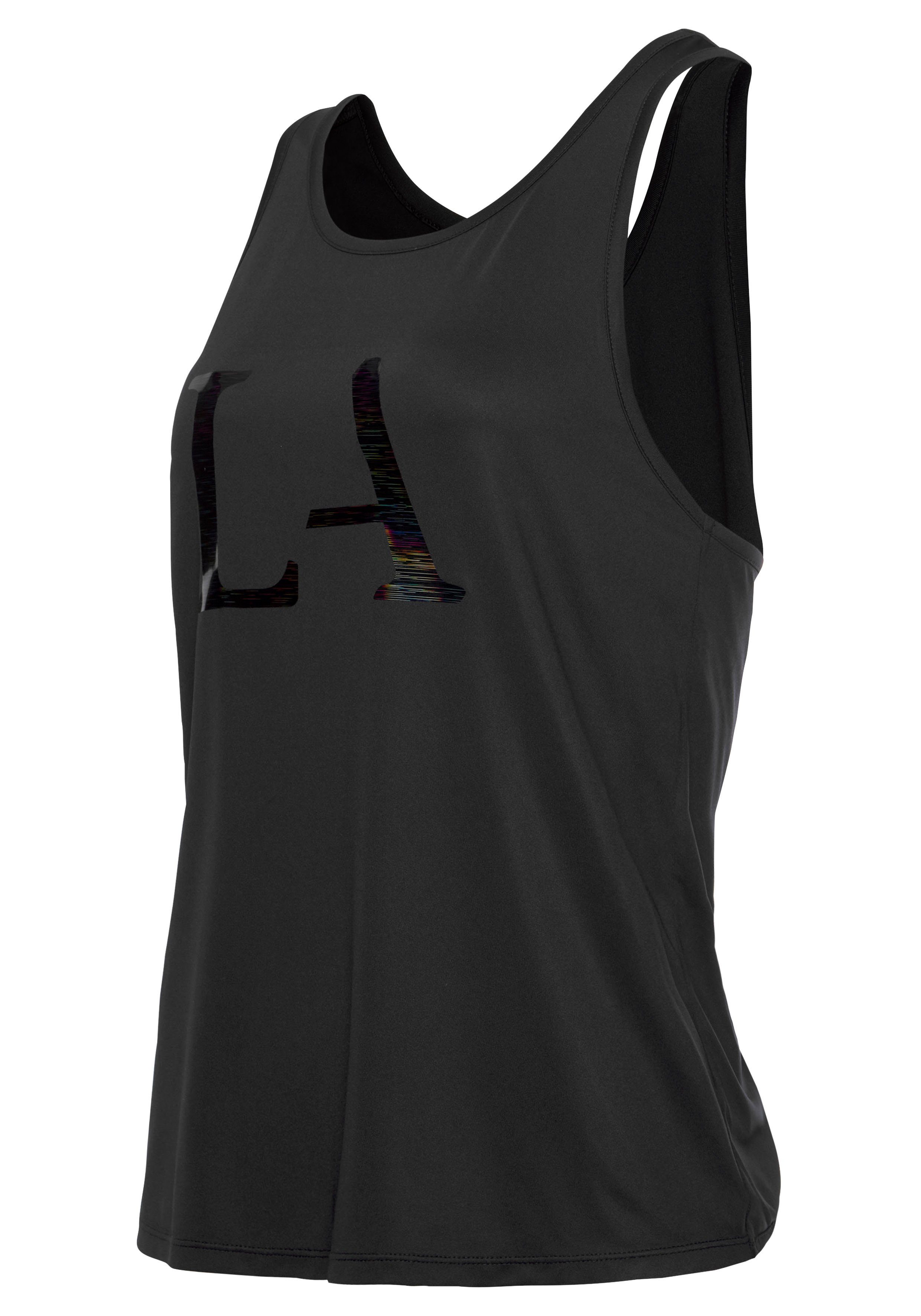 active by Lascana Functioneel shirt met cut-out achter