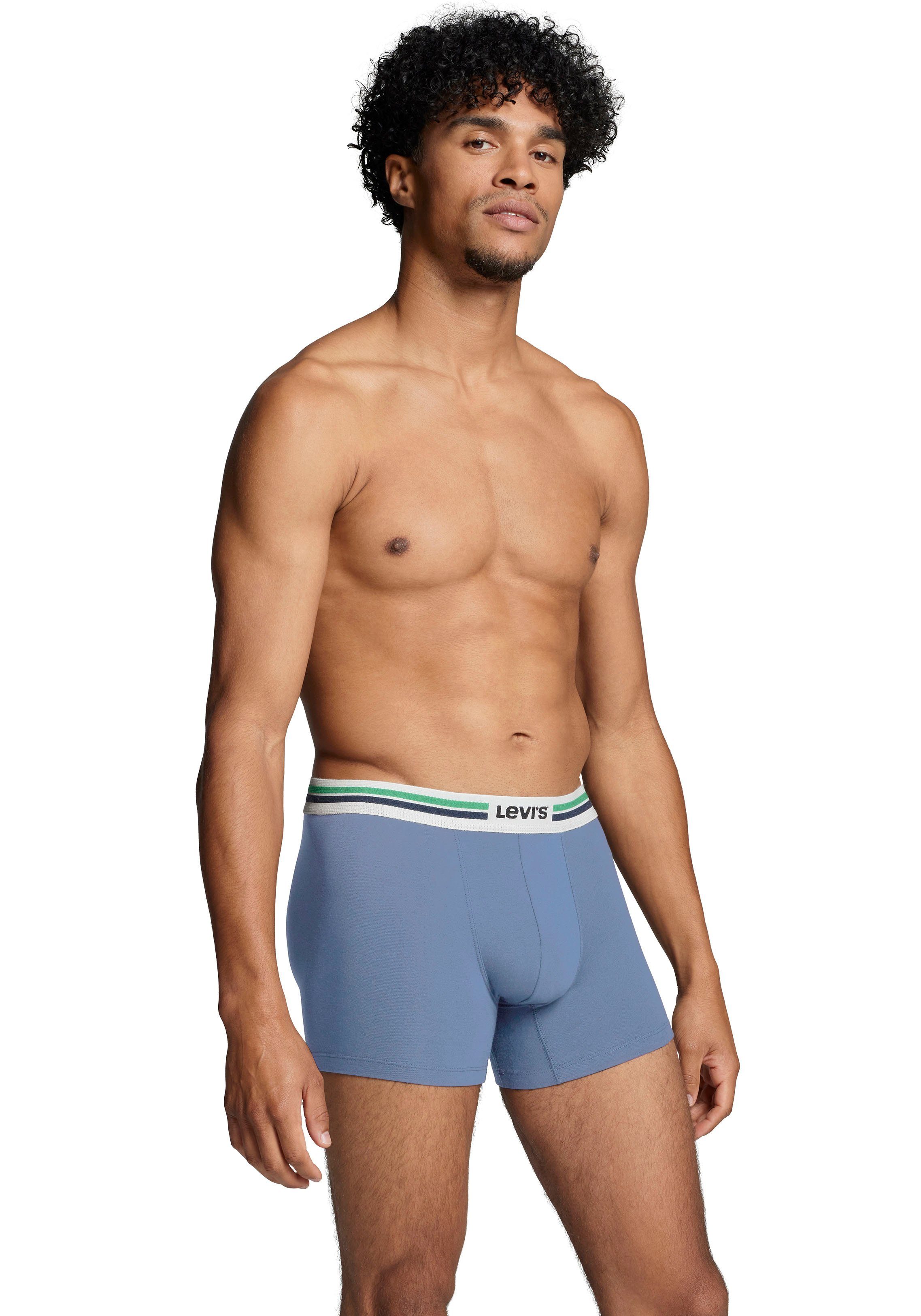 Levi's® Lange boxershort met logo-weefband (2 stuks, Set van 2)