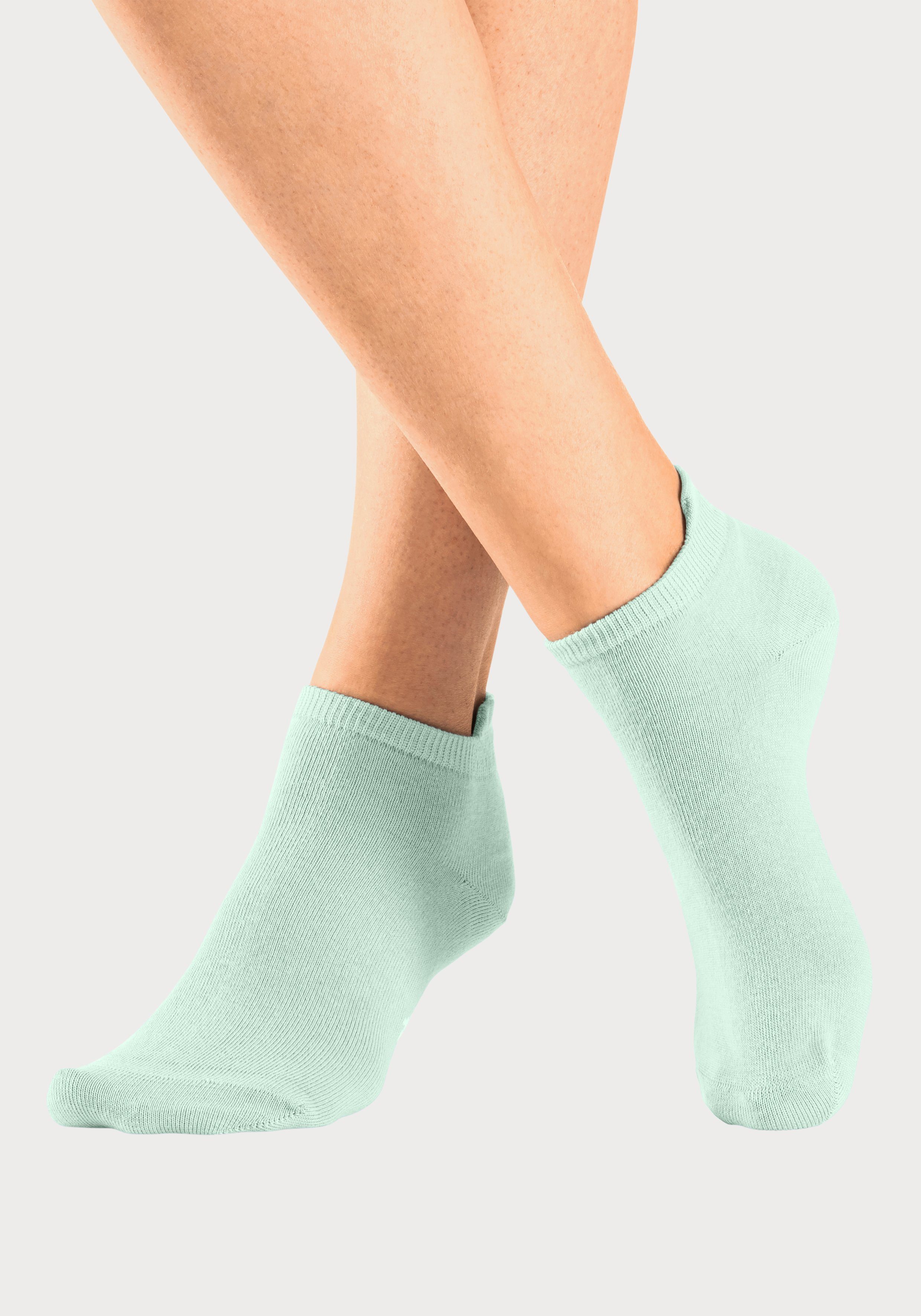 KangaROOS Sneakersokken met verhoogde boord (set, 10 paar)