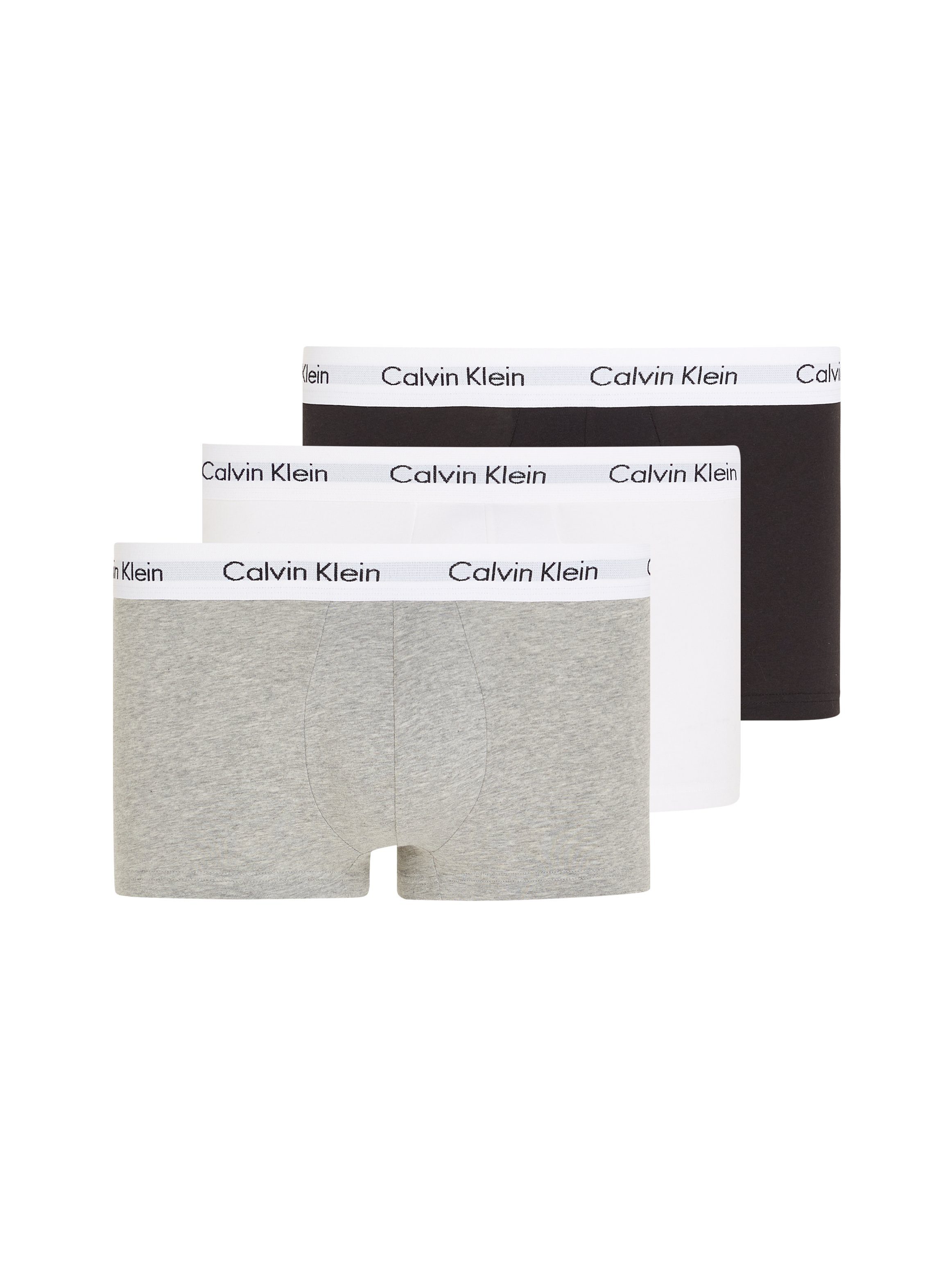 Calvin Klein Hipster met witte weefband (3 stuks)