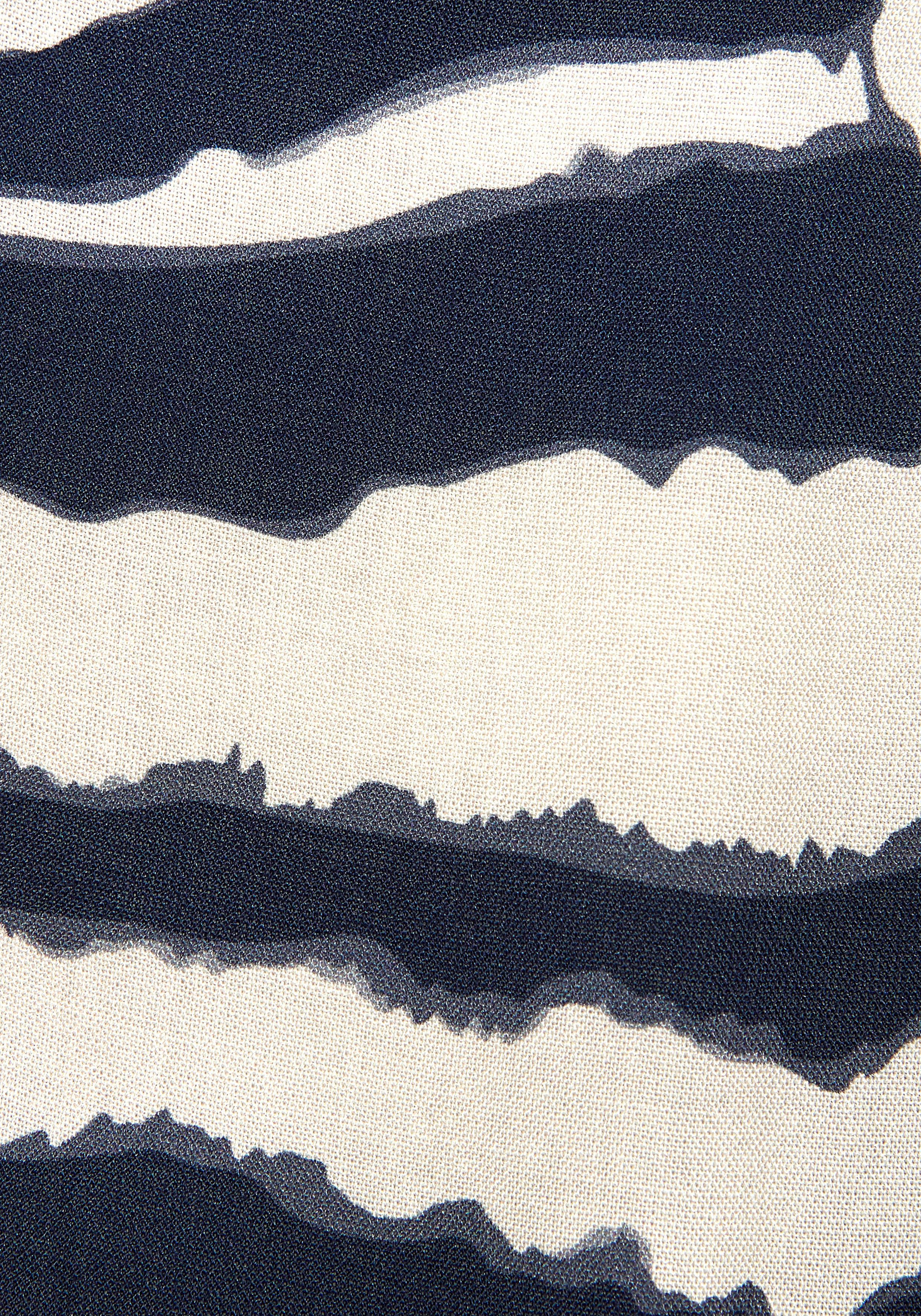 Lascana Palazzobroek met dierenprint, instapbroek, wide-leg, modieus