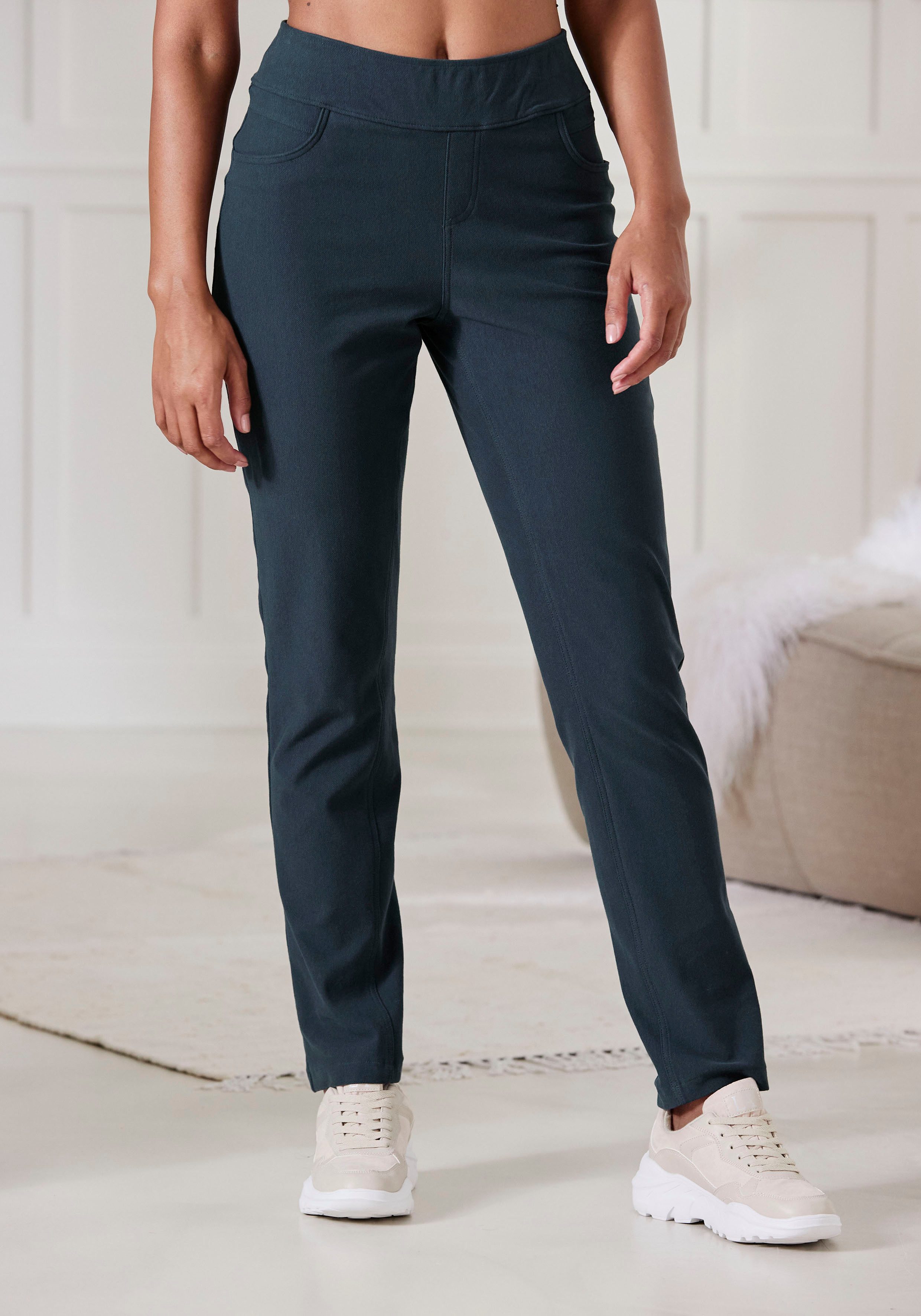 H.I.S Comfortbroek in jeanslook, loungewear