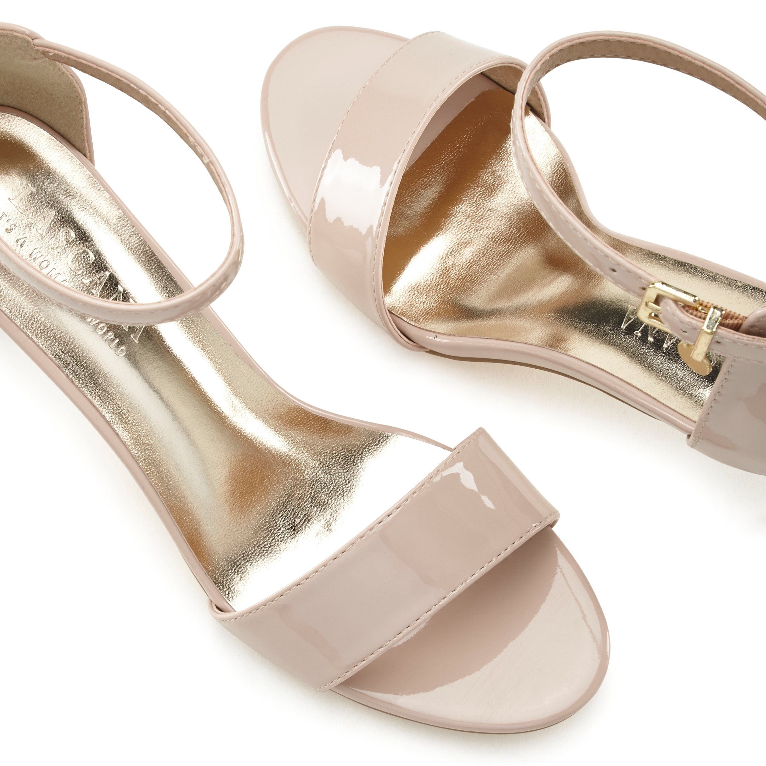 Lascana Highheel sandaaltjes Zomerschoen in tijdloos ontwerp, riem-sandaal vegan