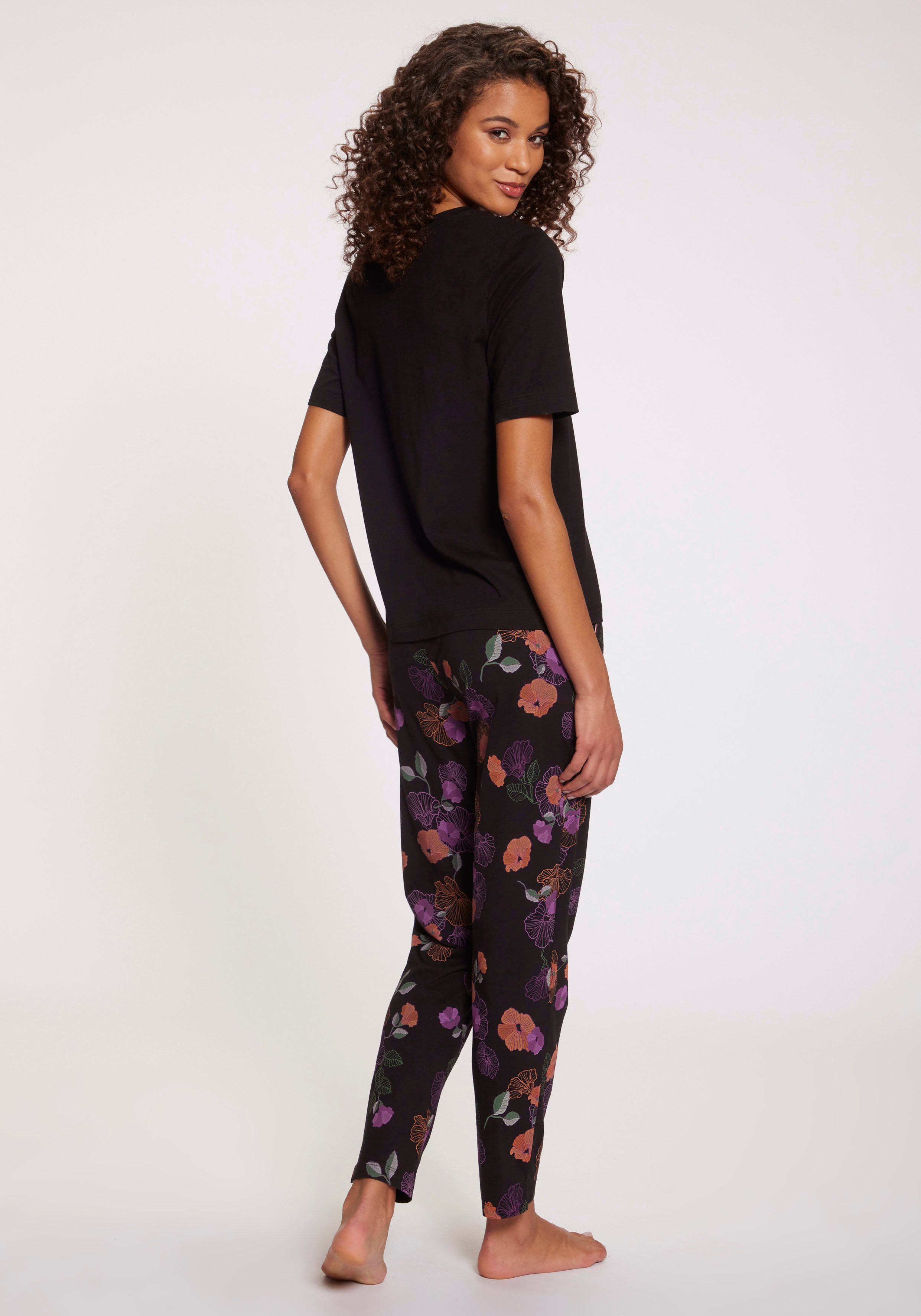Vivance Dreams Pyjama met bloemdessin (2-delig)