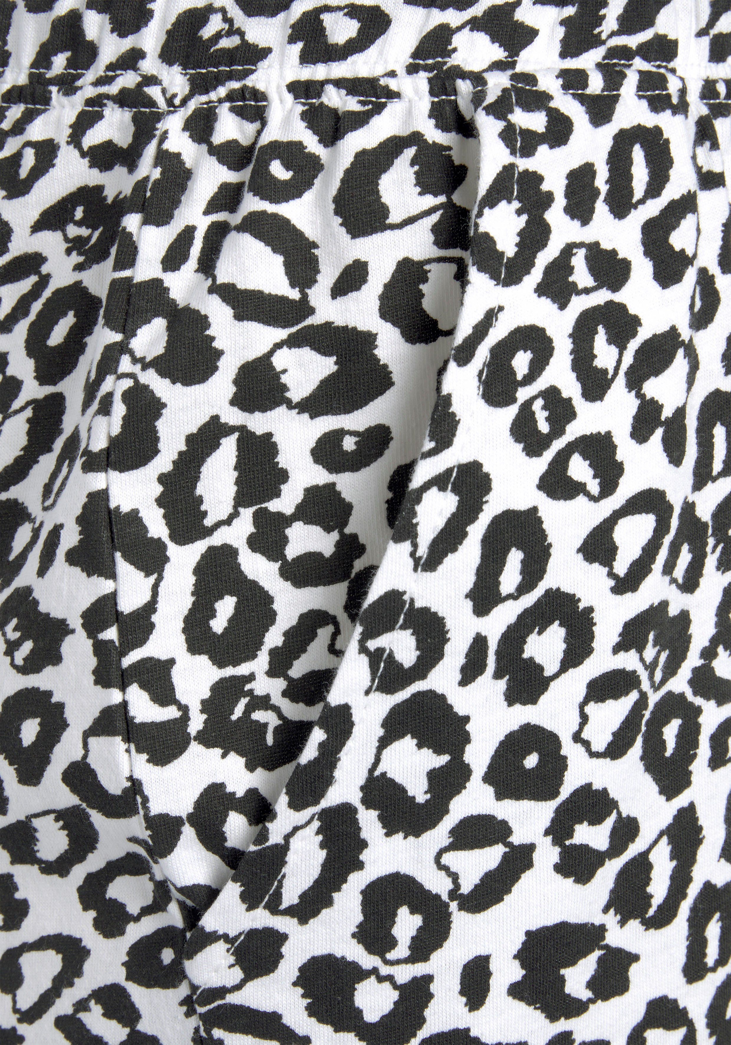 Vivance Dreams Pyjamashort met zwart-wit print