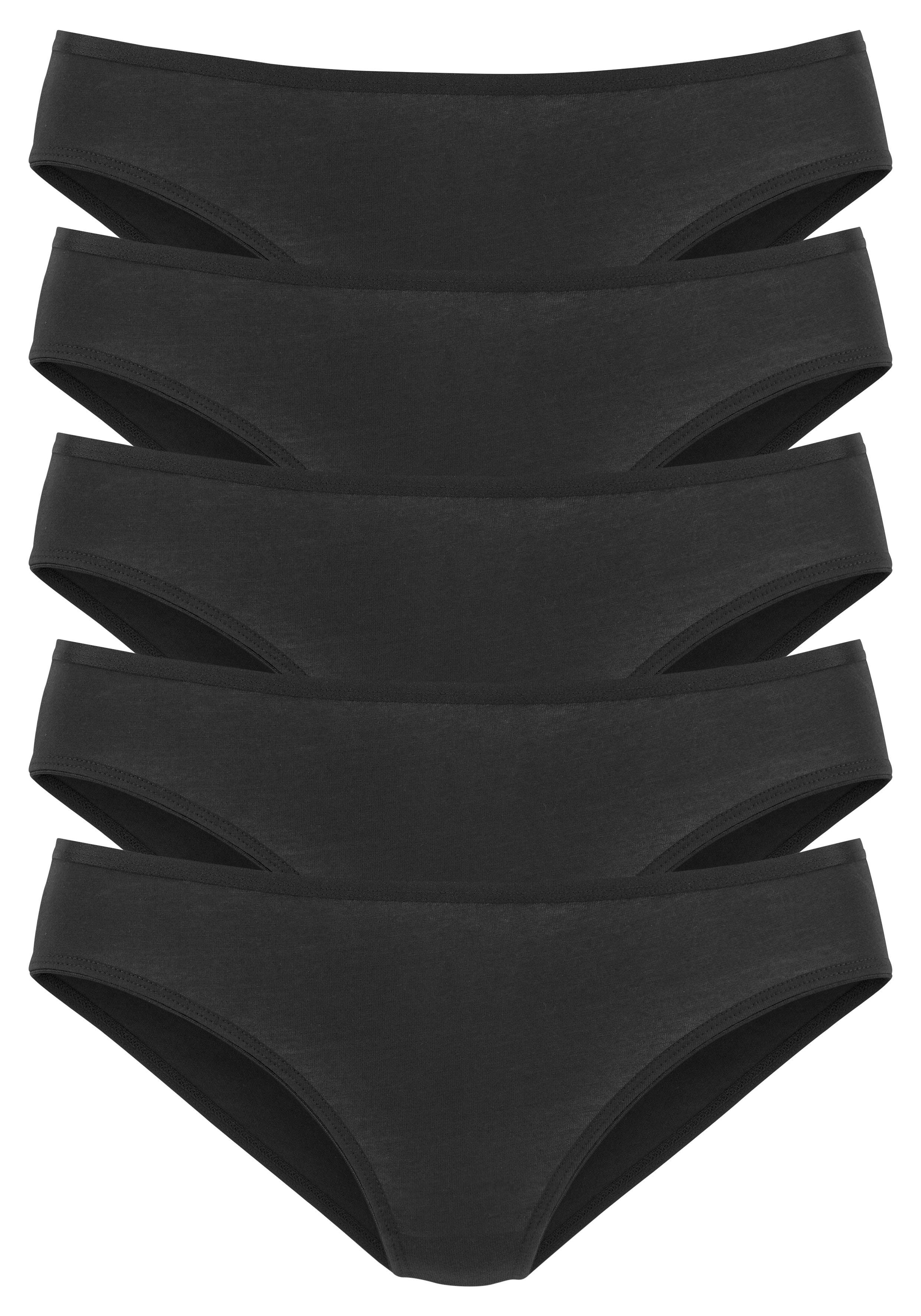 Vivance Jazz-hipsters elastische katoenkwaliteit (5 stuks, Set van 5)