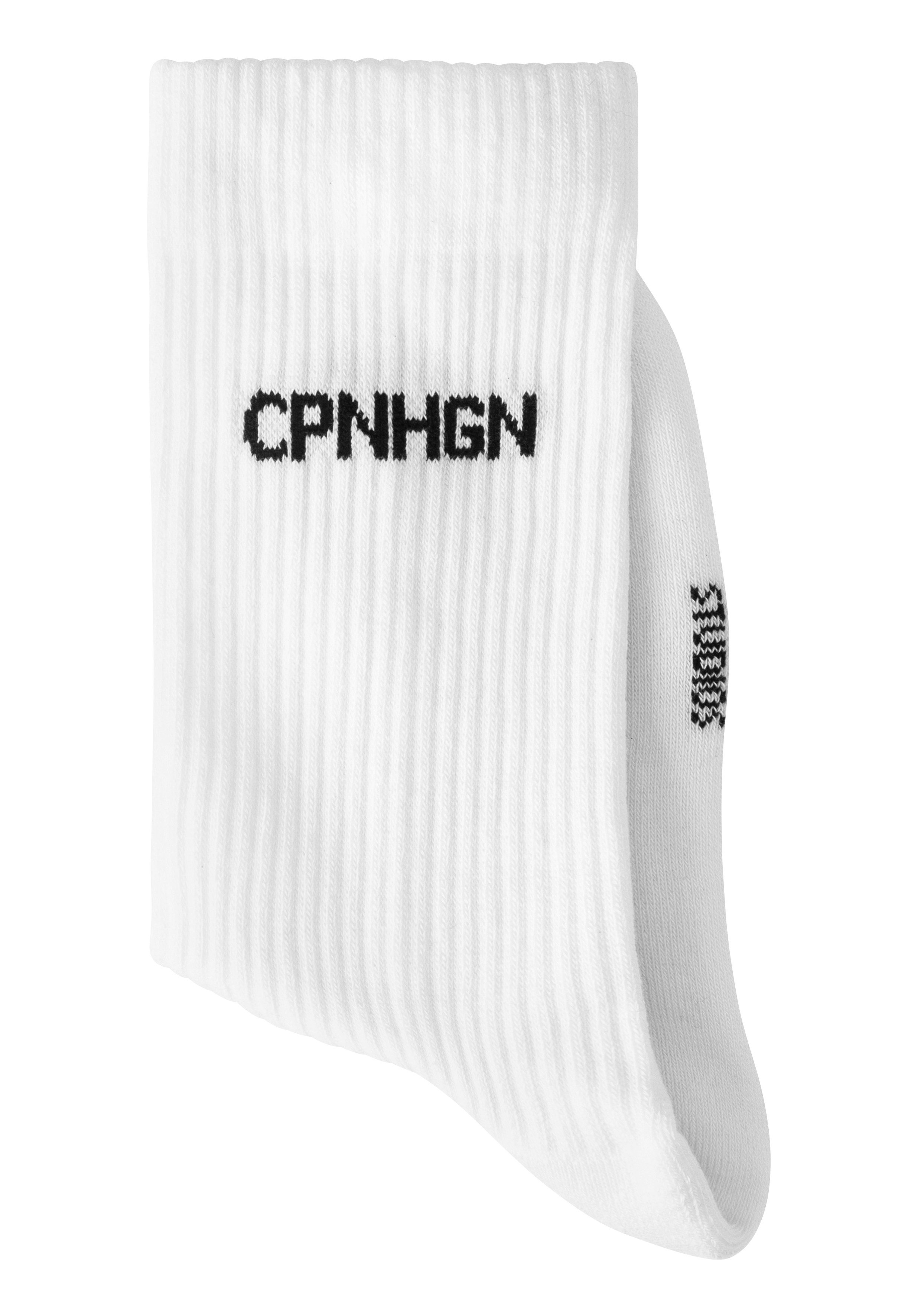 Copenhagen Studios Tennissokken met badstof, halve voet (set, 3 paar)