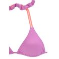 venice beach triangel-bikinitop anna met gevlochten details paars