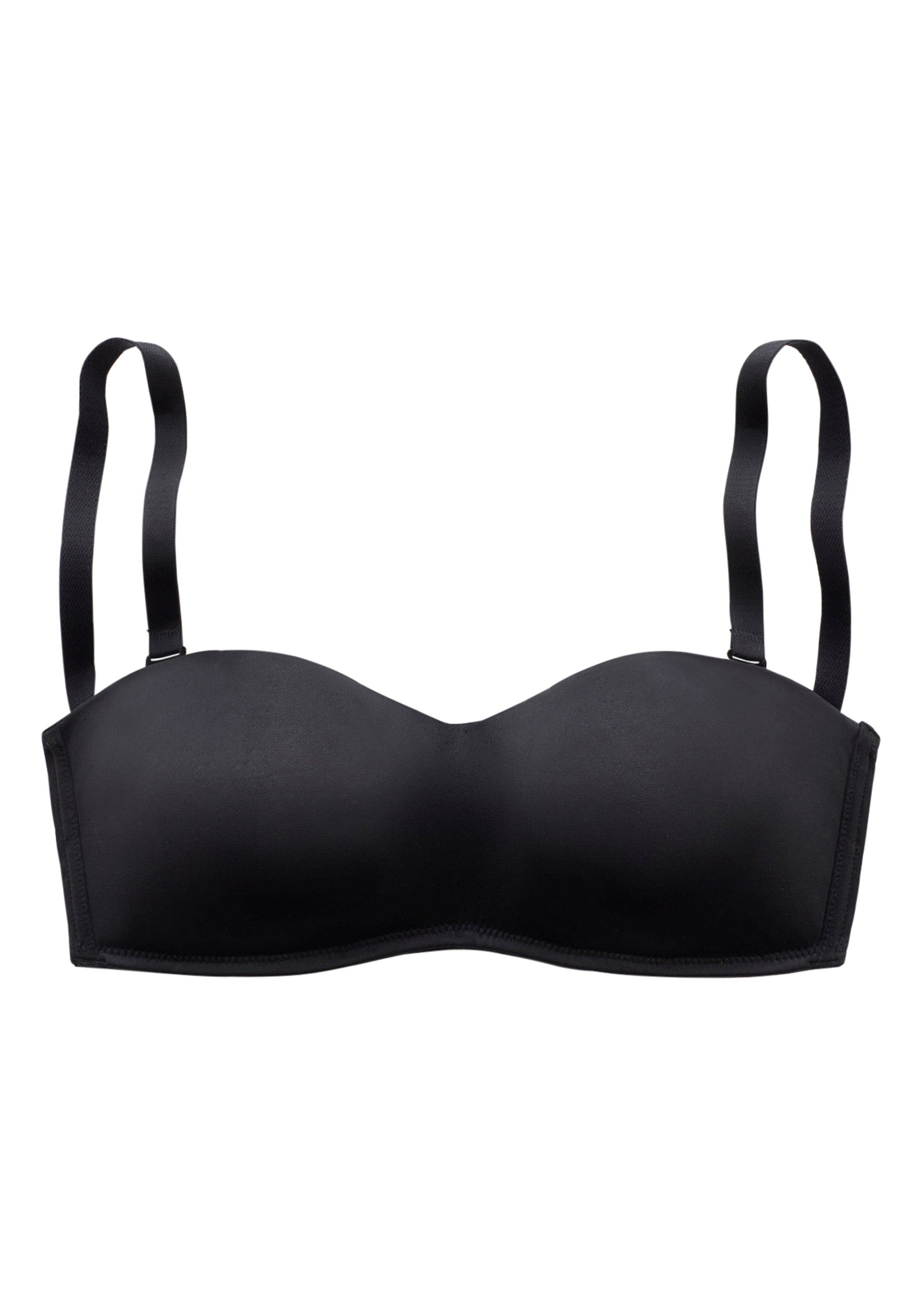 Lascana T-shirt-bh zonder schaal met afneembare bandjes, basic lingerie