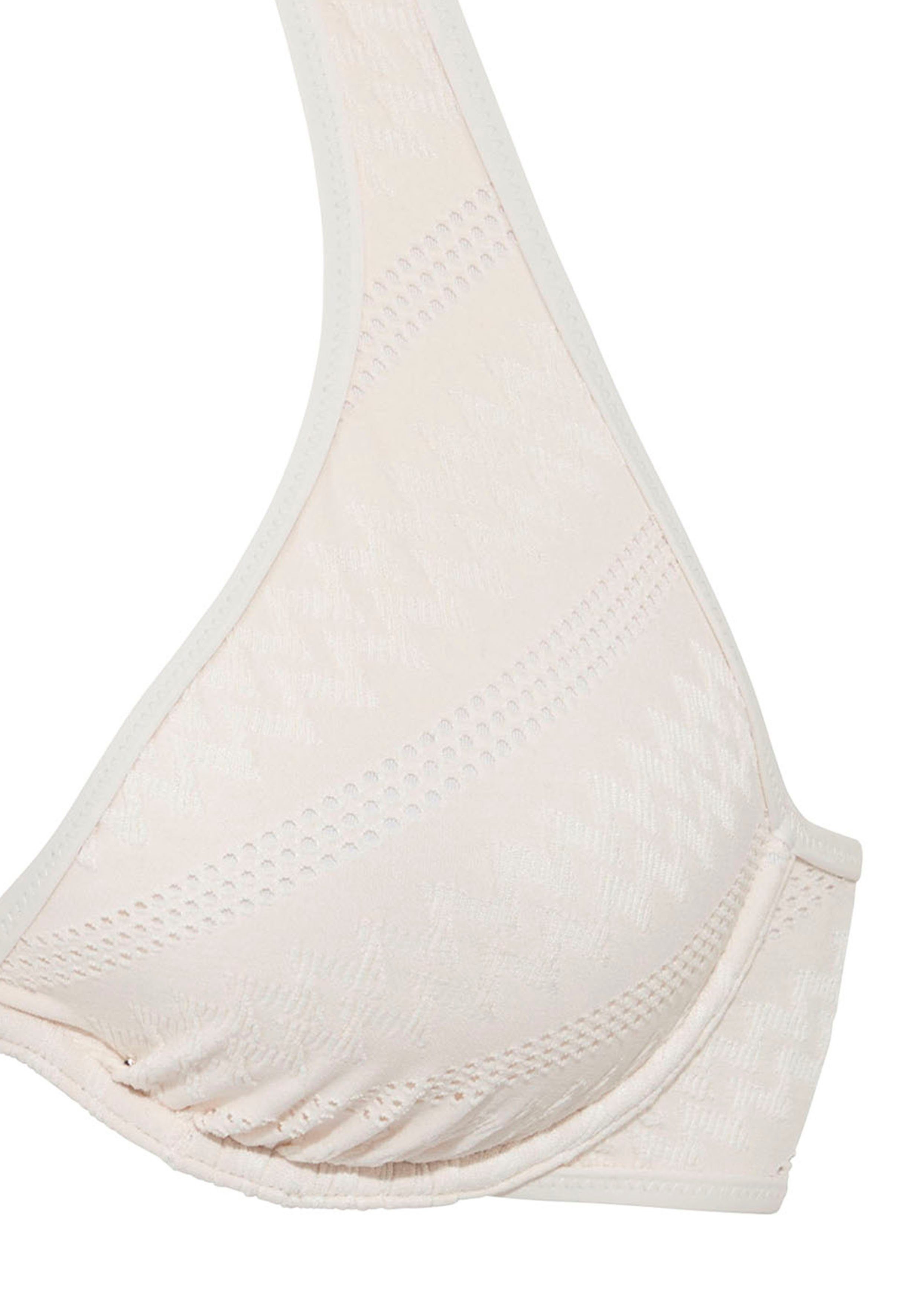s.Oliver RED LABEL Beachwear Beugelbikini Naila met structuur (set)