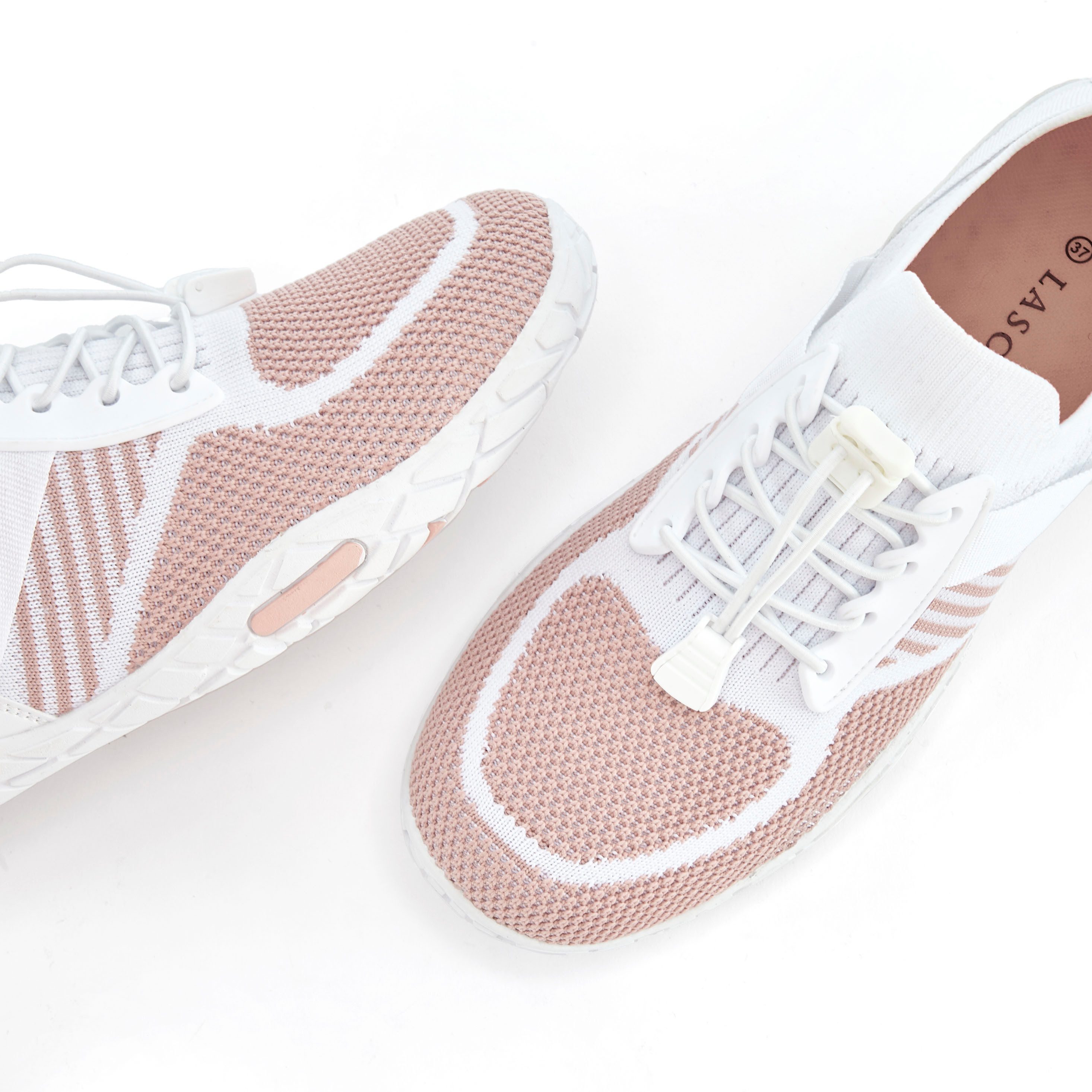 Lascana Sneakers Vrijetijdsschoen, lage schoen superlicht, platte flexibele zool VEGAN