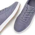 lascana sneakers in retro-look met zachte binnenzool veganistisch blauw