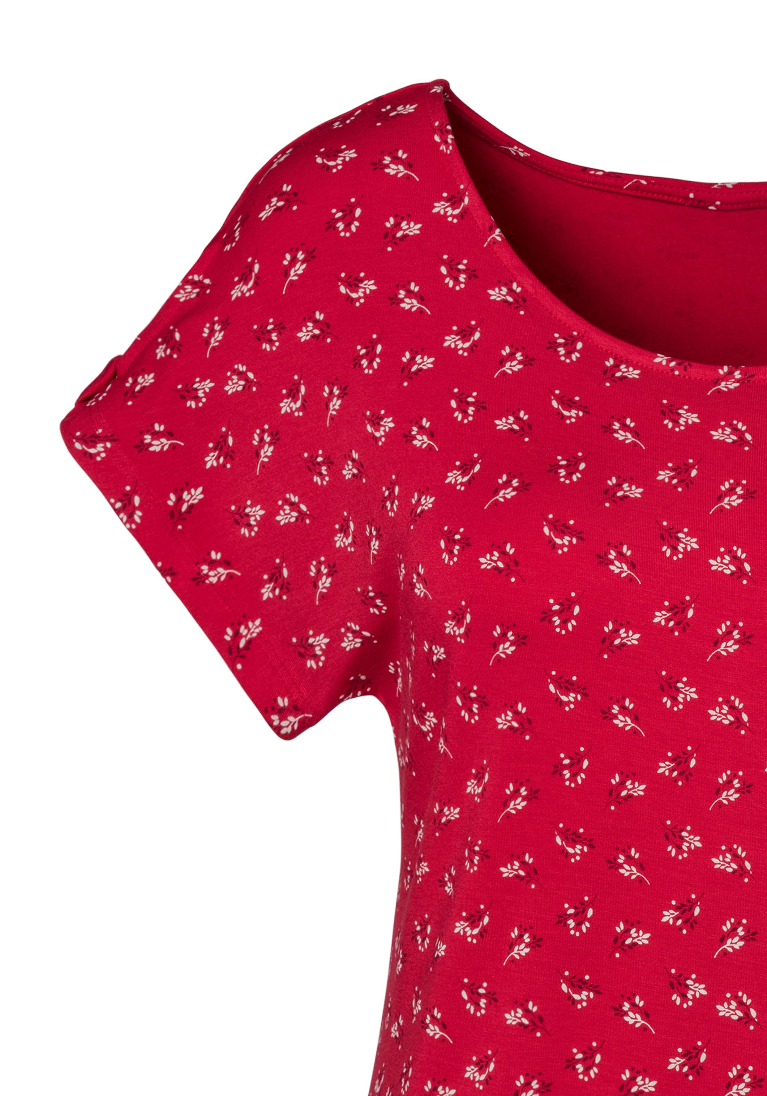 Lascana T-shirt Met kleine cut-out op de mouw