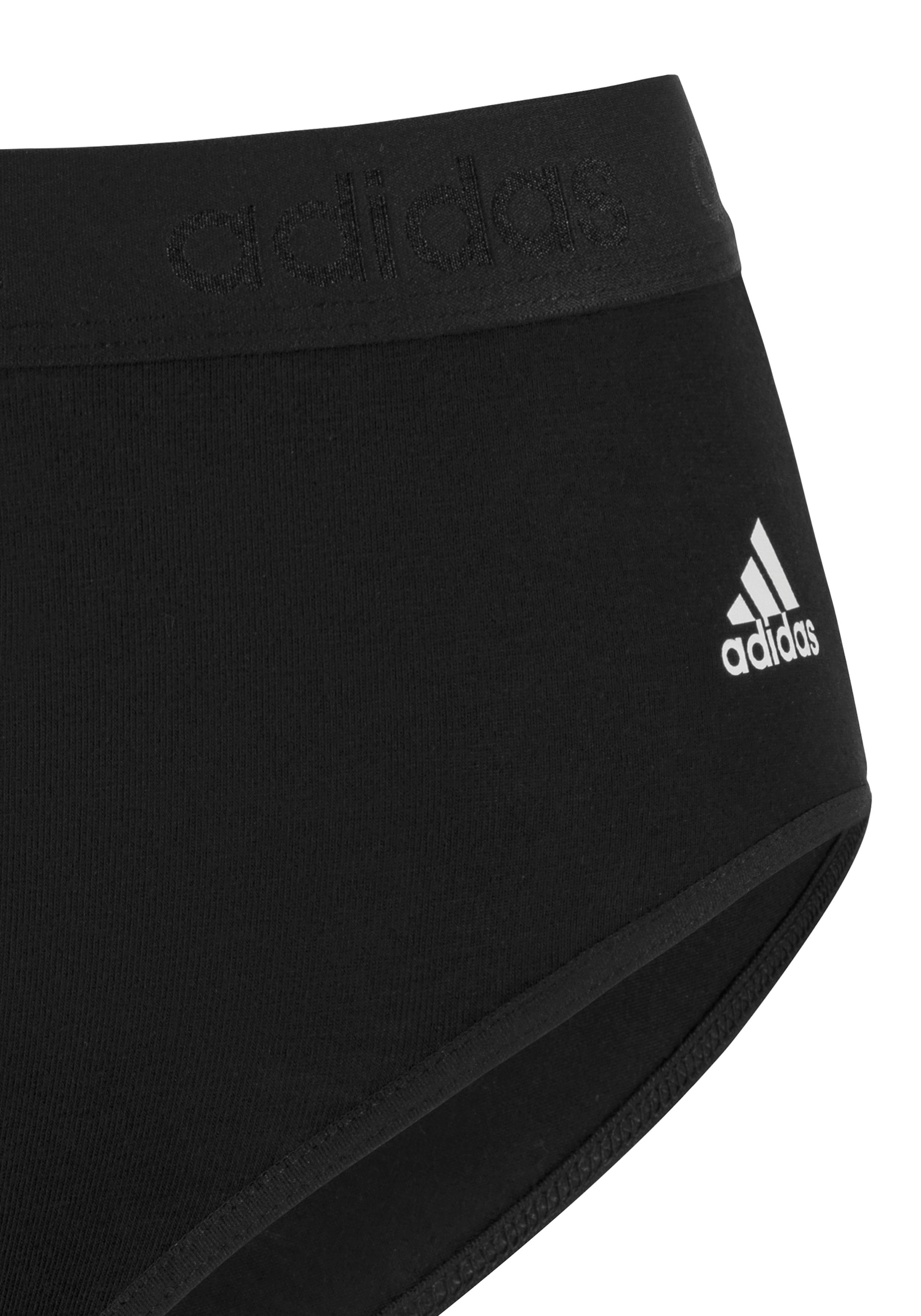 adidas Sportswear Bikinibroekje "Smart Cotton" met verbeterde ademend vermogen (2 stuks, Set van 2)