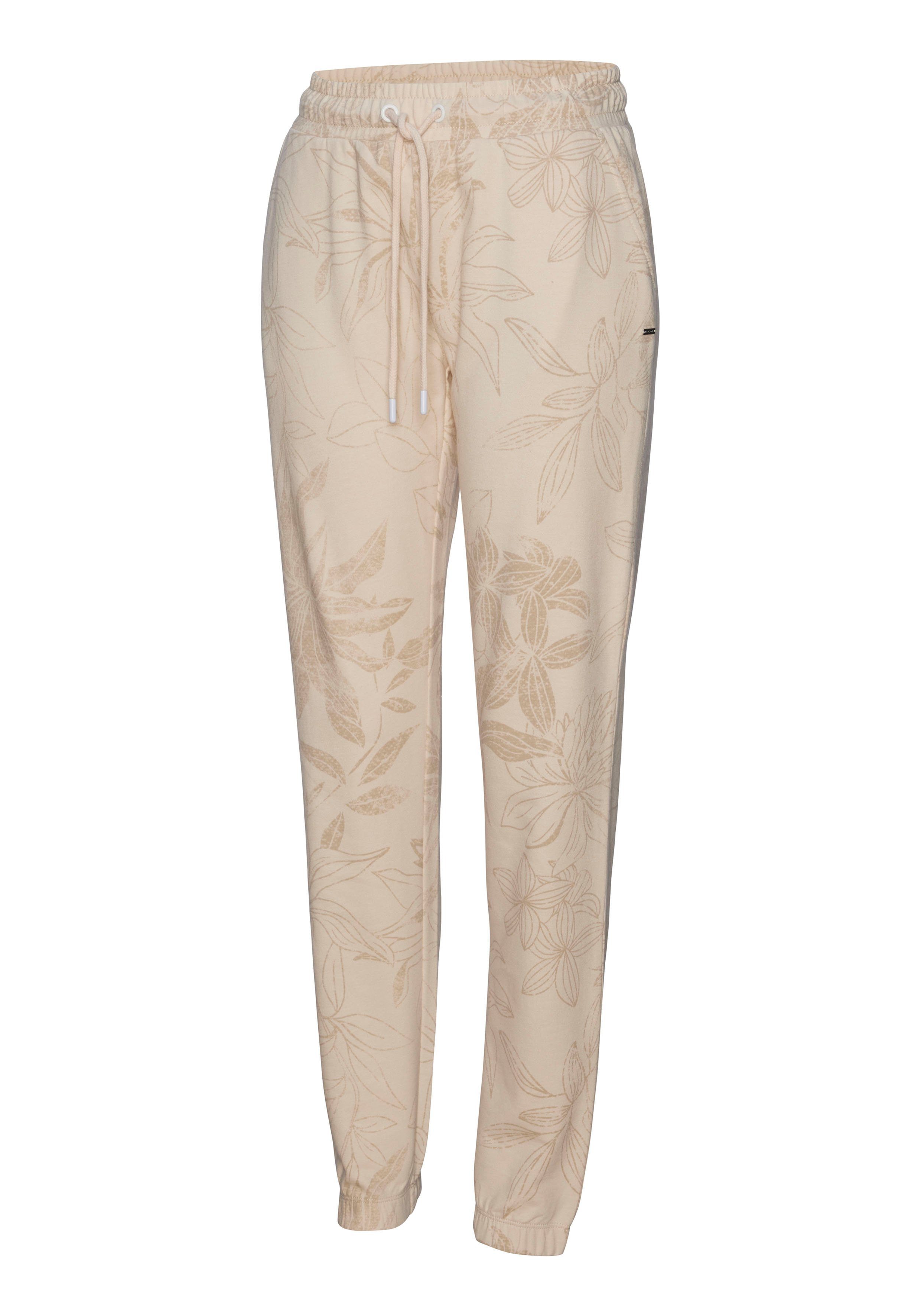 Lascana Loungebroek met bloemen alloverprint, loungepak