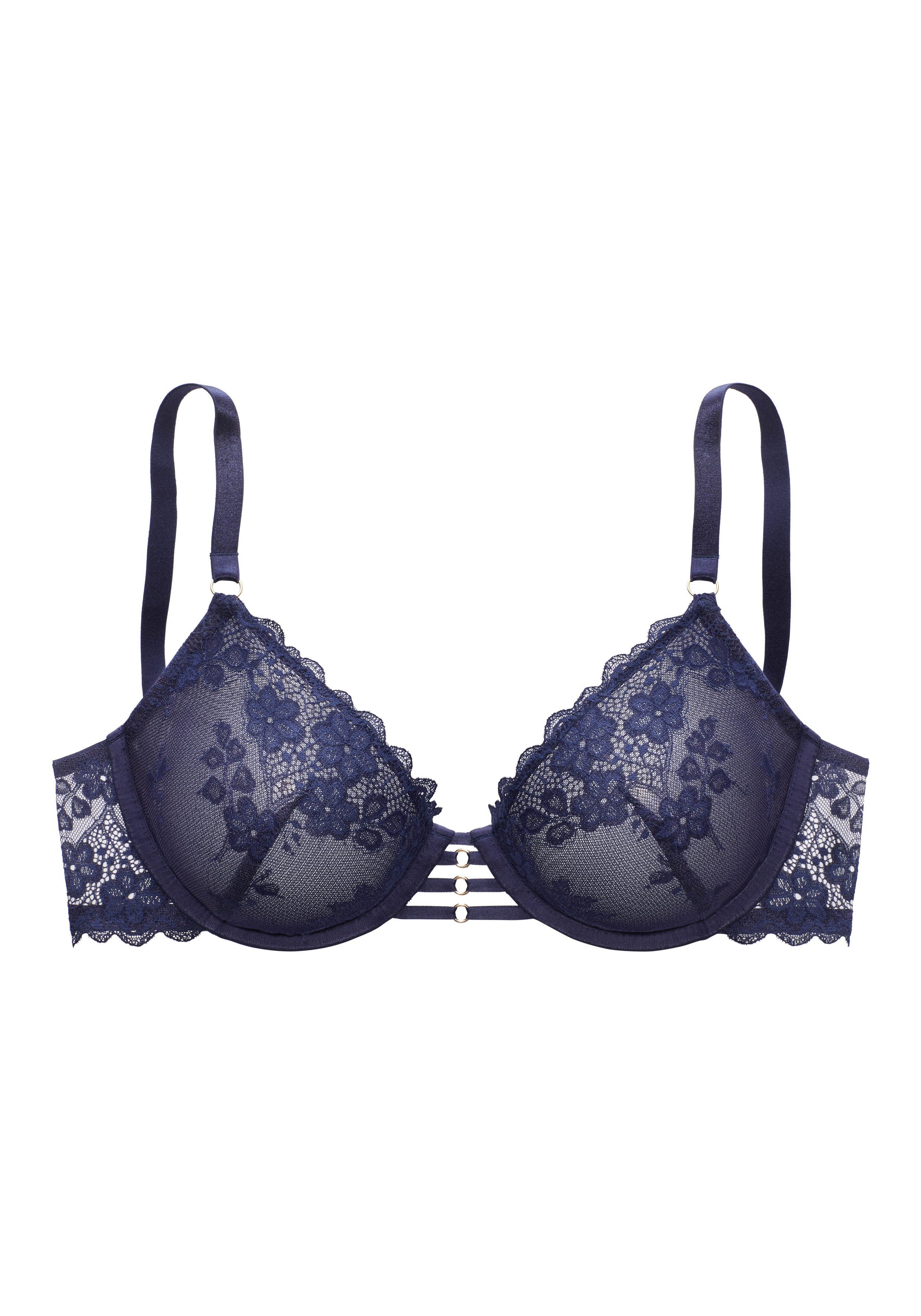 Lascana Beugel-bh van kant met decoratieve ringdetail, sexy lingerie