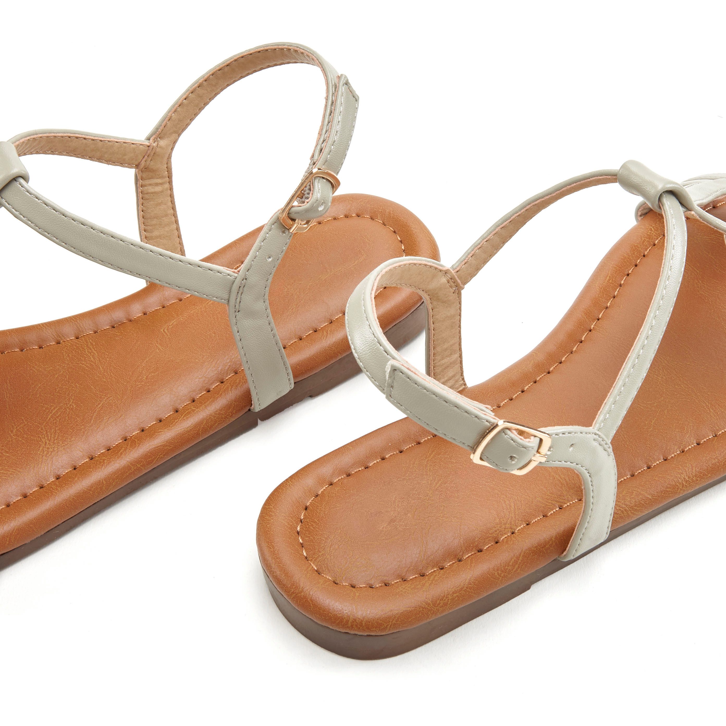 Vivance Sandalen Zomerschoen Sandalette, zomerschoen met verfijnde bandjes VEGAN
