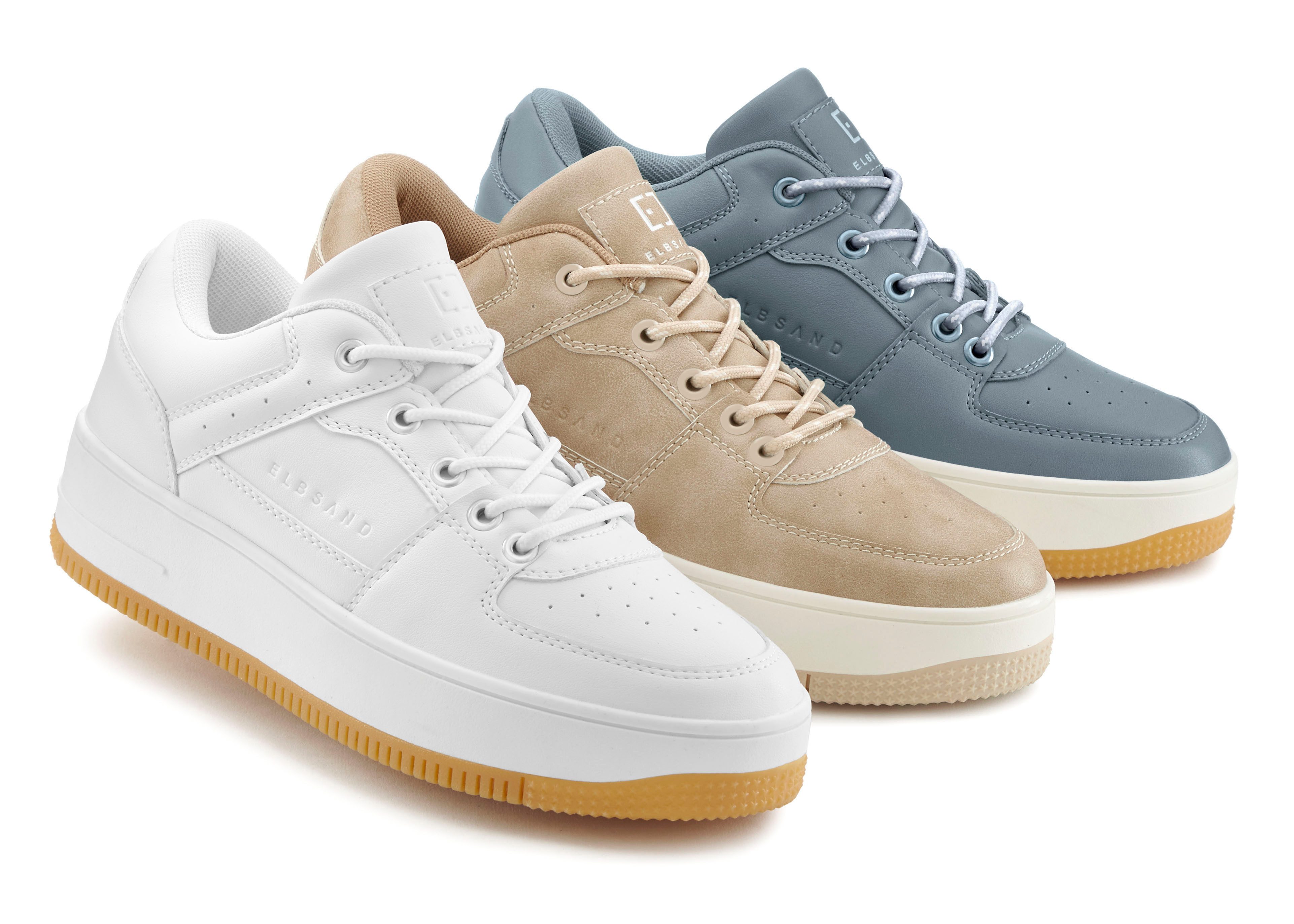 Elbsand Sneakers Veterschoen Vrijetijdsschoen, halfhoge schoen, veterschoen