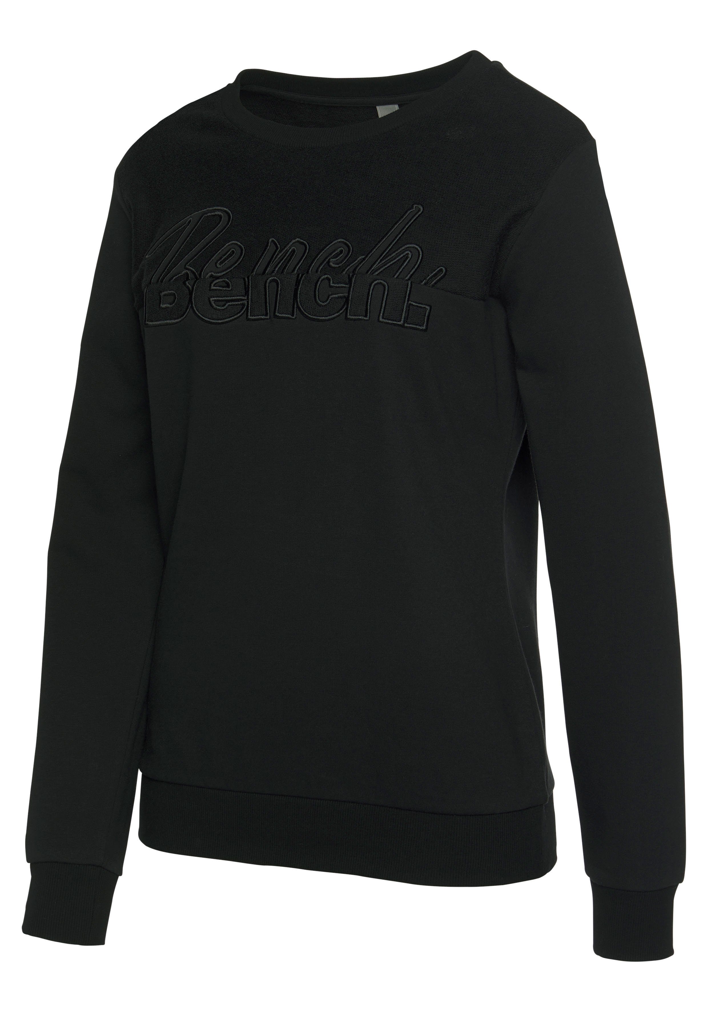 Bench. Sweatshirt met logo-borduurwerk, loungepak