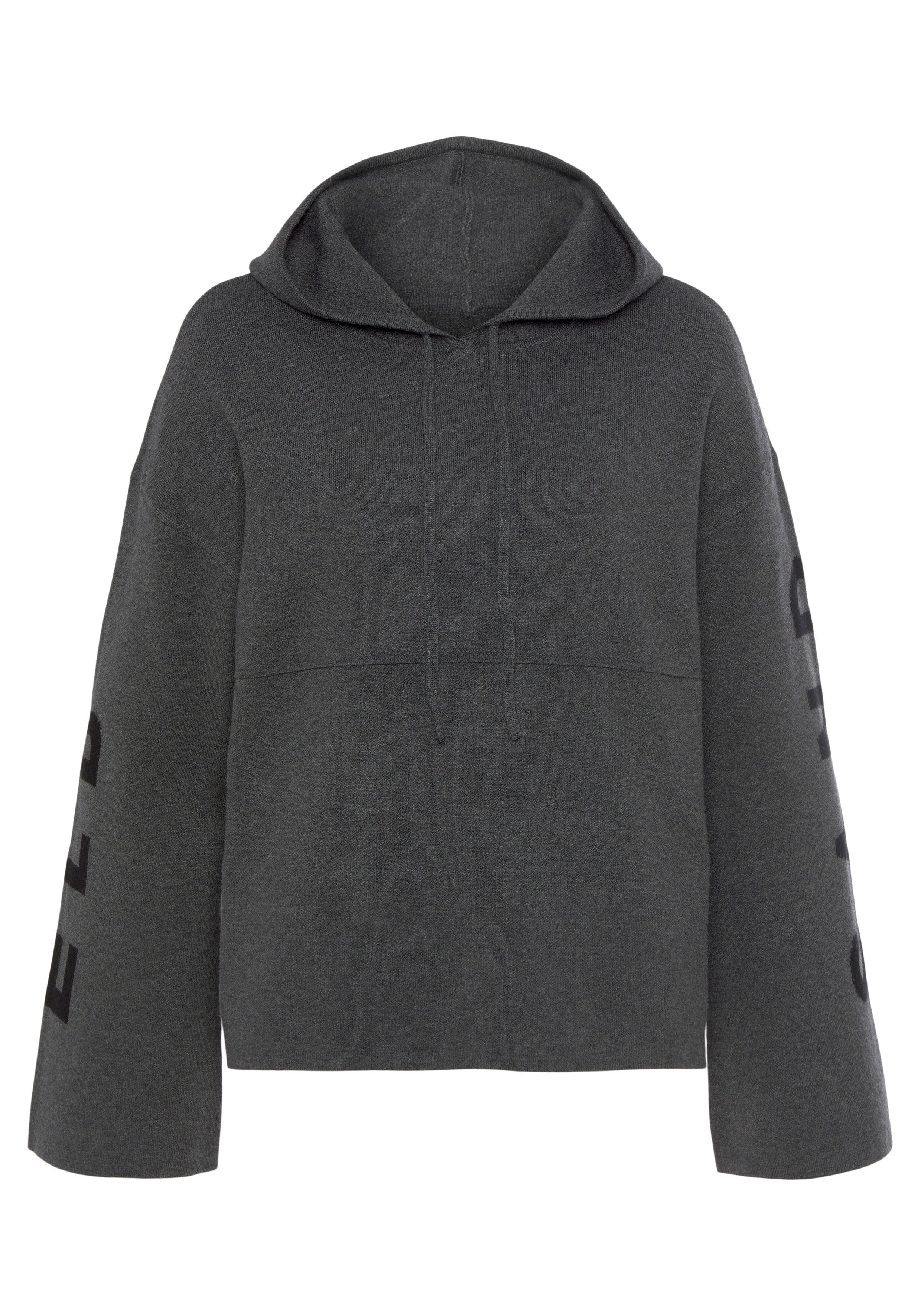 Elbsand Hoodie met geborduurd logo, loungewear