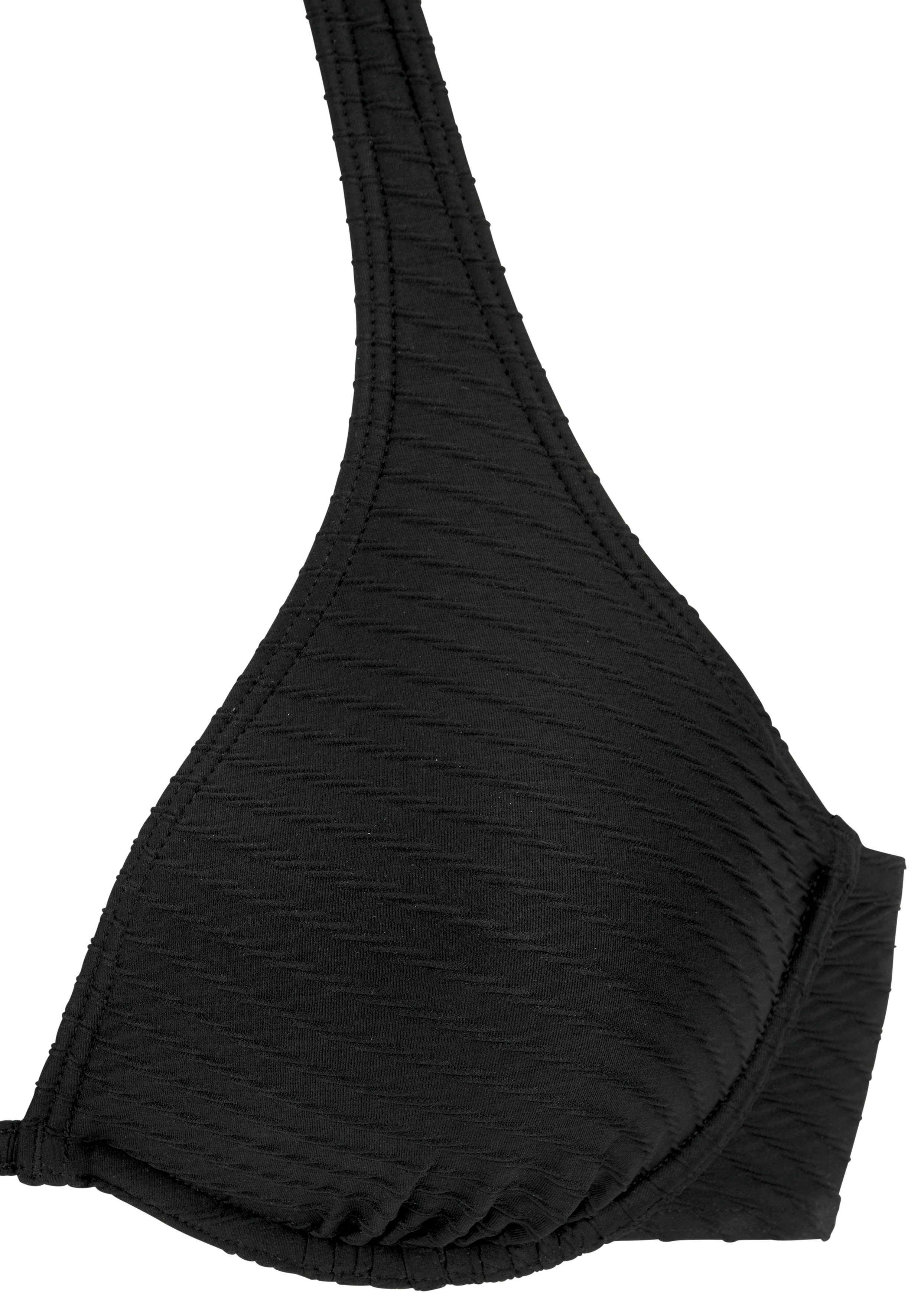 s.Oliver RED LABEL Beachwear Beugelbikini Cho Structuurstof