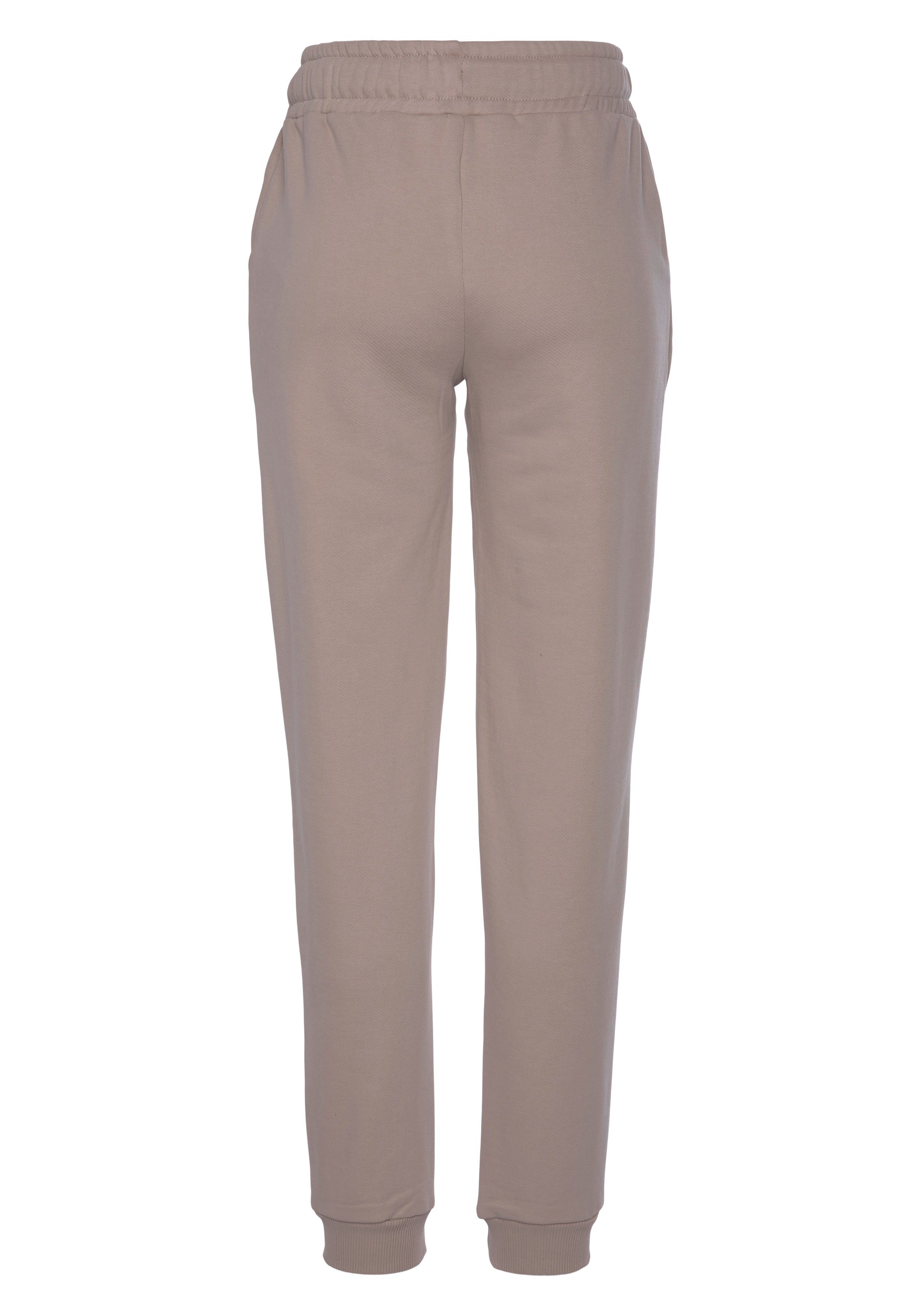 Lascana Sweatbroek Relaxbroek van biologische katoen, loungewear