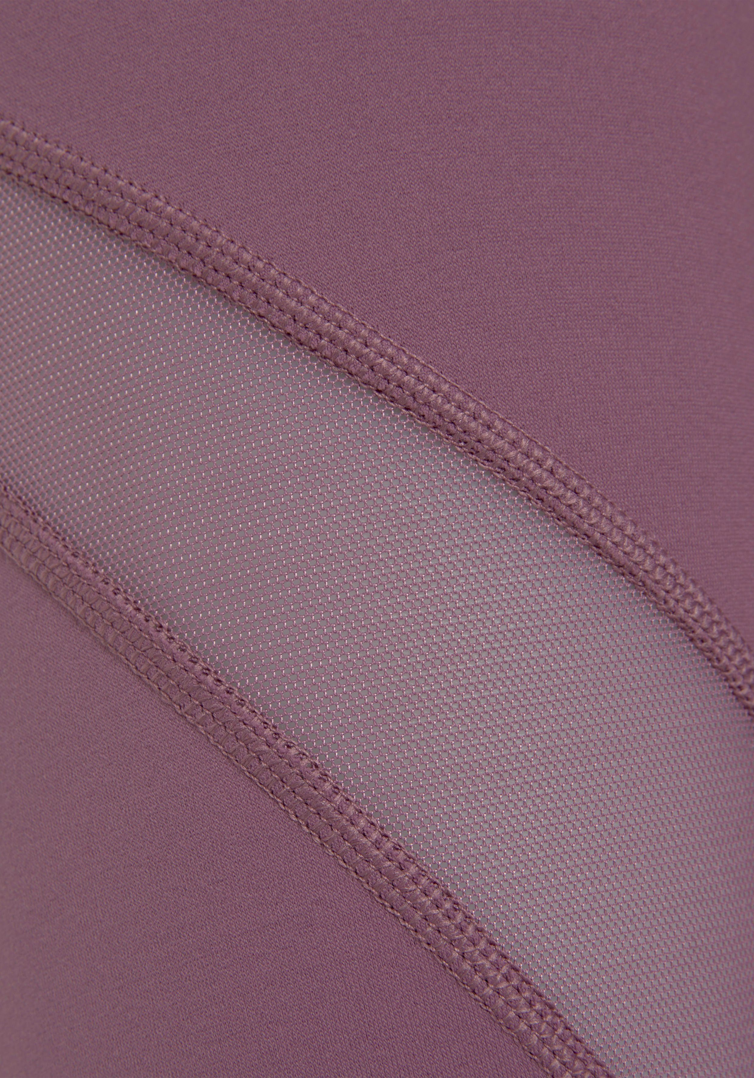 active by Lascana Caprilegging met kleine rimpeling, loungewear