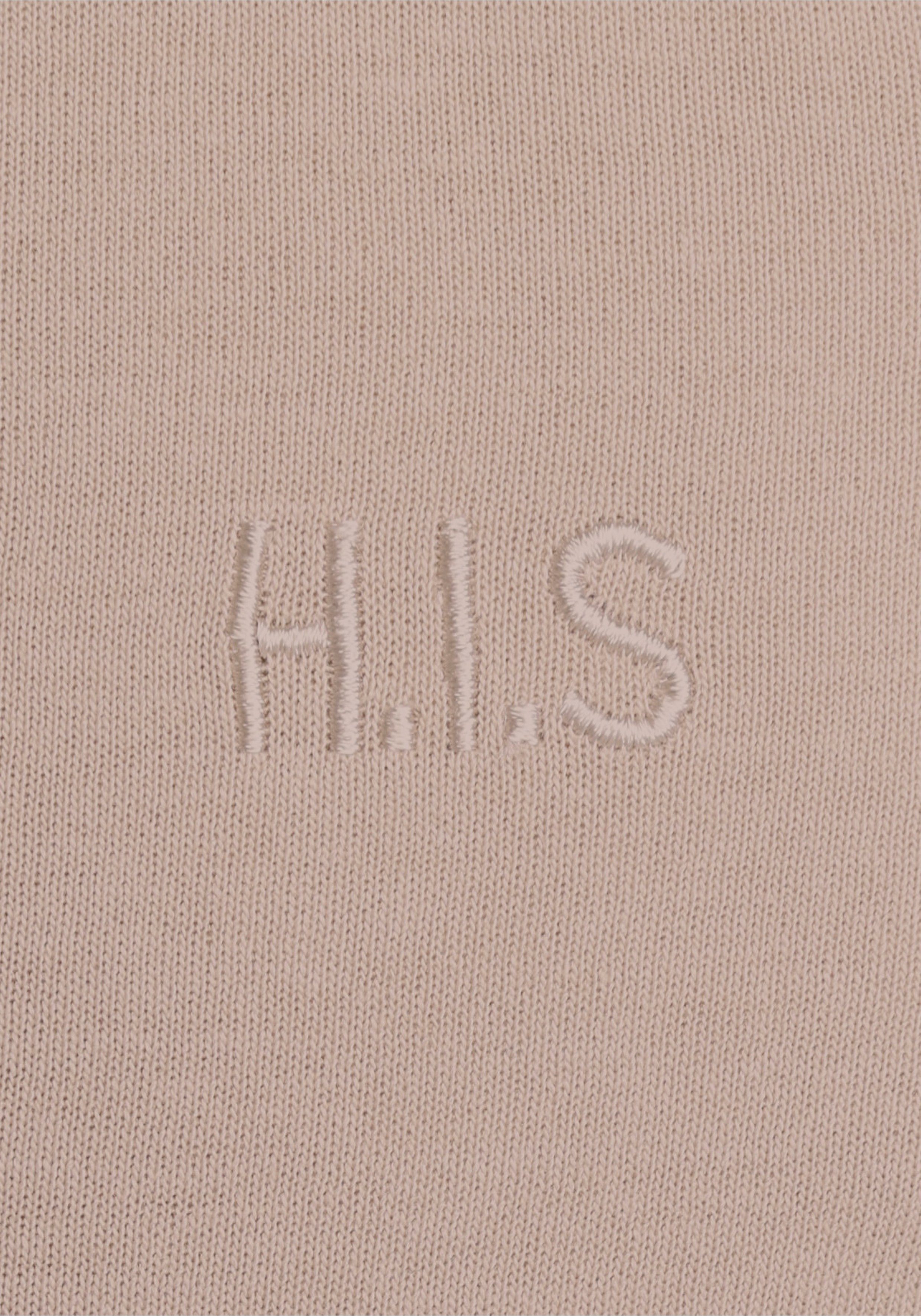 H.I.S Sweatbroek / relaxbroek / sweatbroek Slipbroek met kleine omslag aan de zoom, loungewear