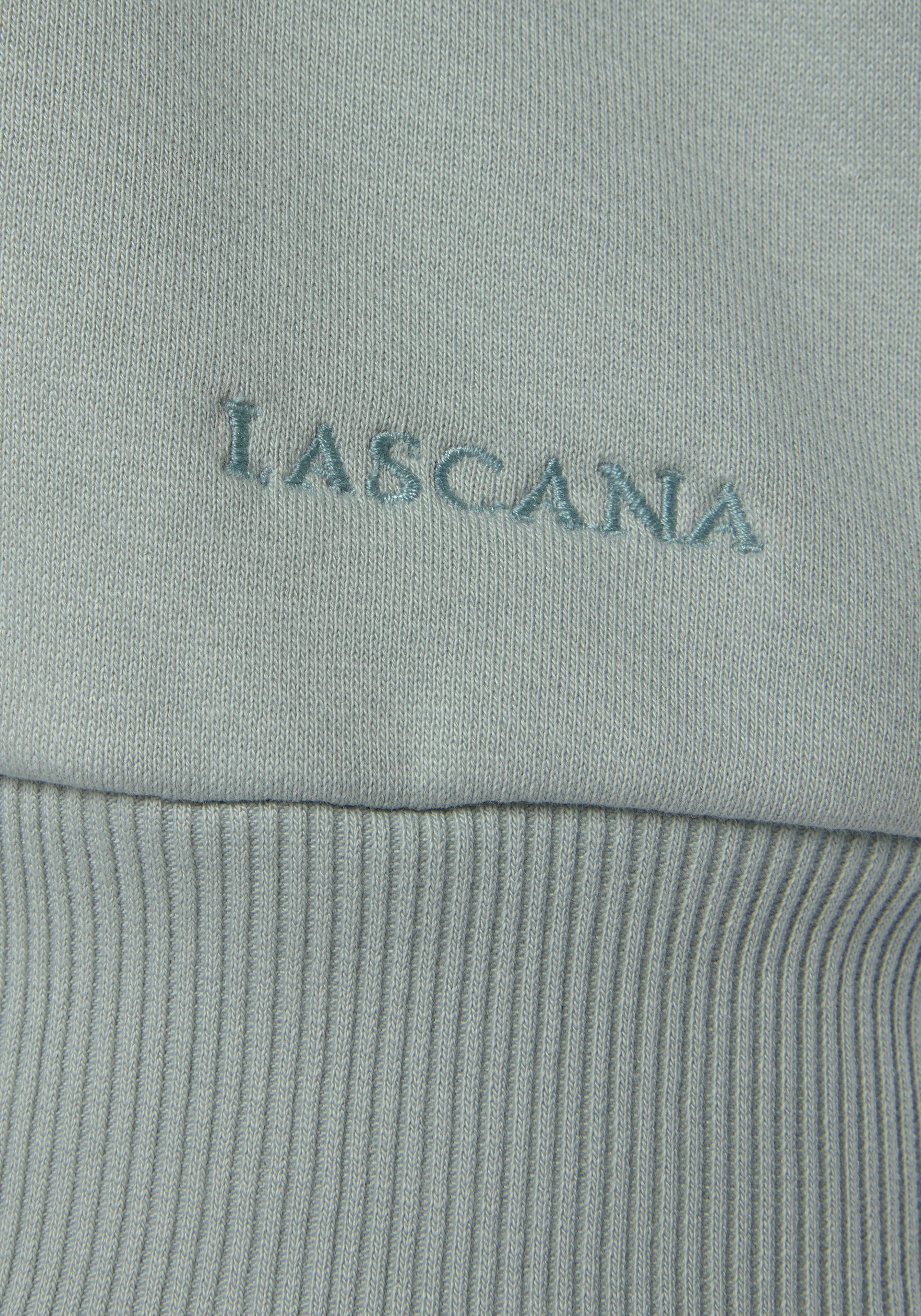 Lascana Sweatshirt Loungeshirt van biologische katoen, loungewear