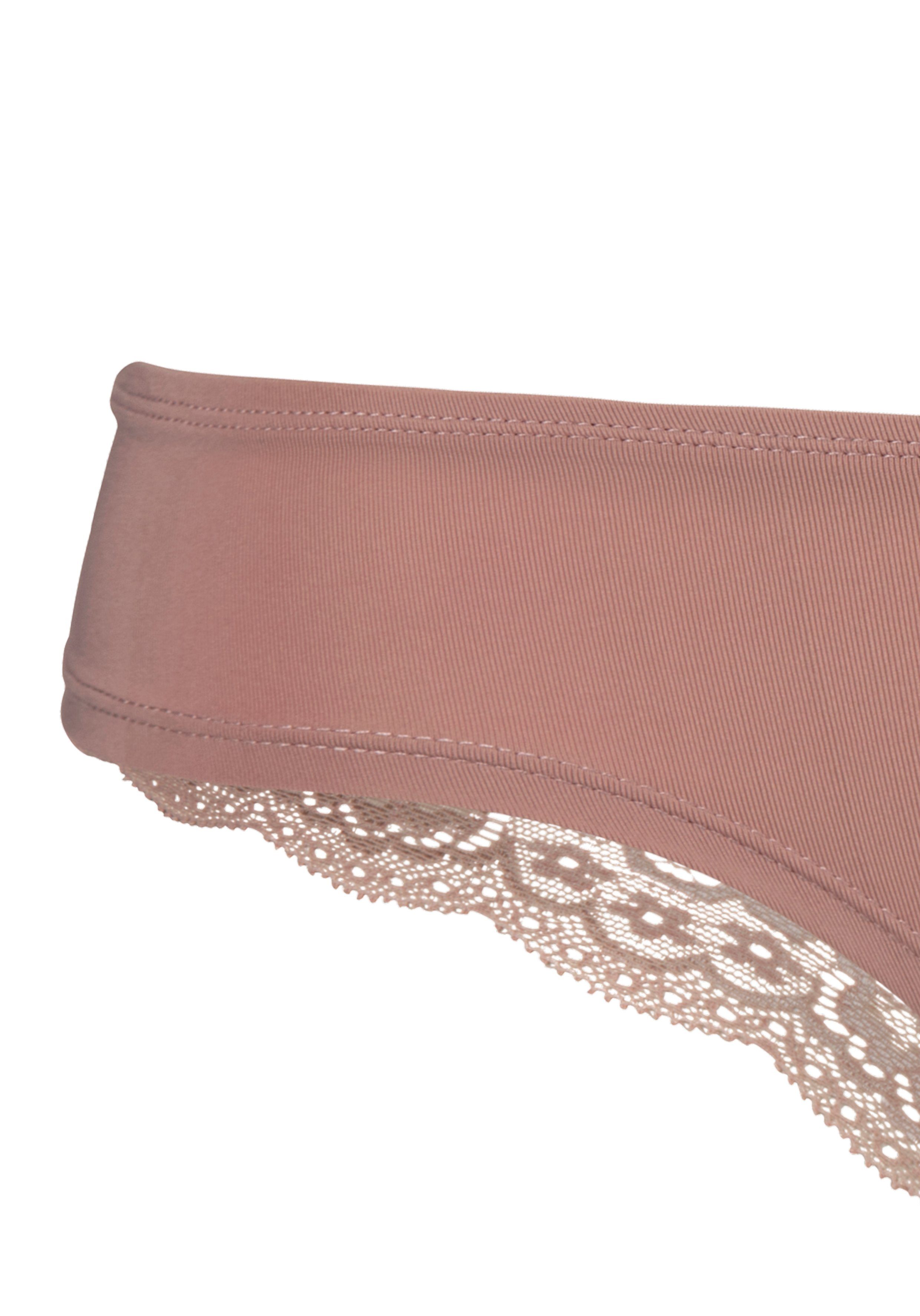 Lascana Brazilian slip met mooie kant achter
