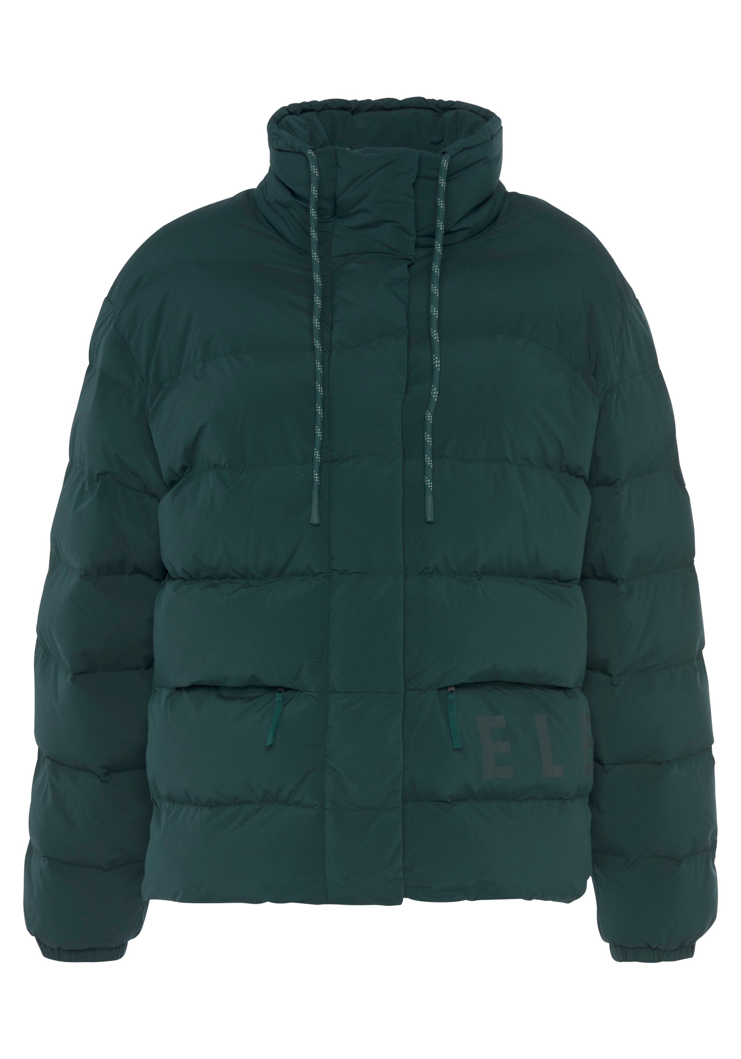 Elbsand Gewatteerde jas met hoog te sluiten kraag jassen & blazers maat L/40 blauw