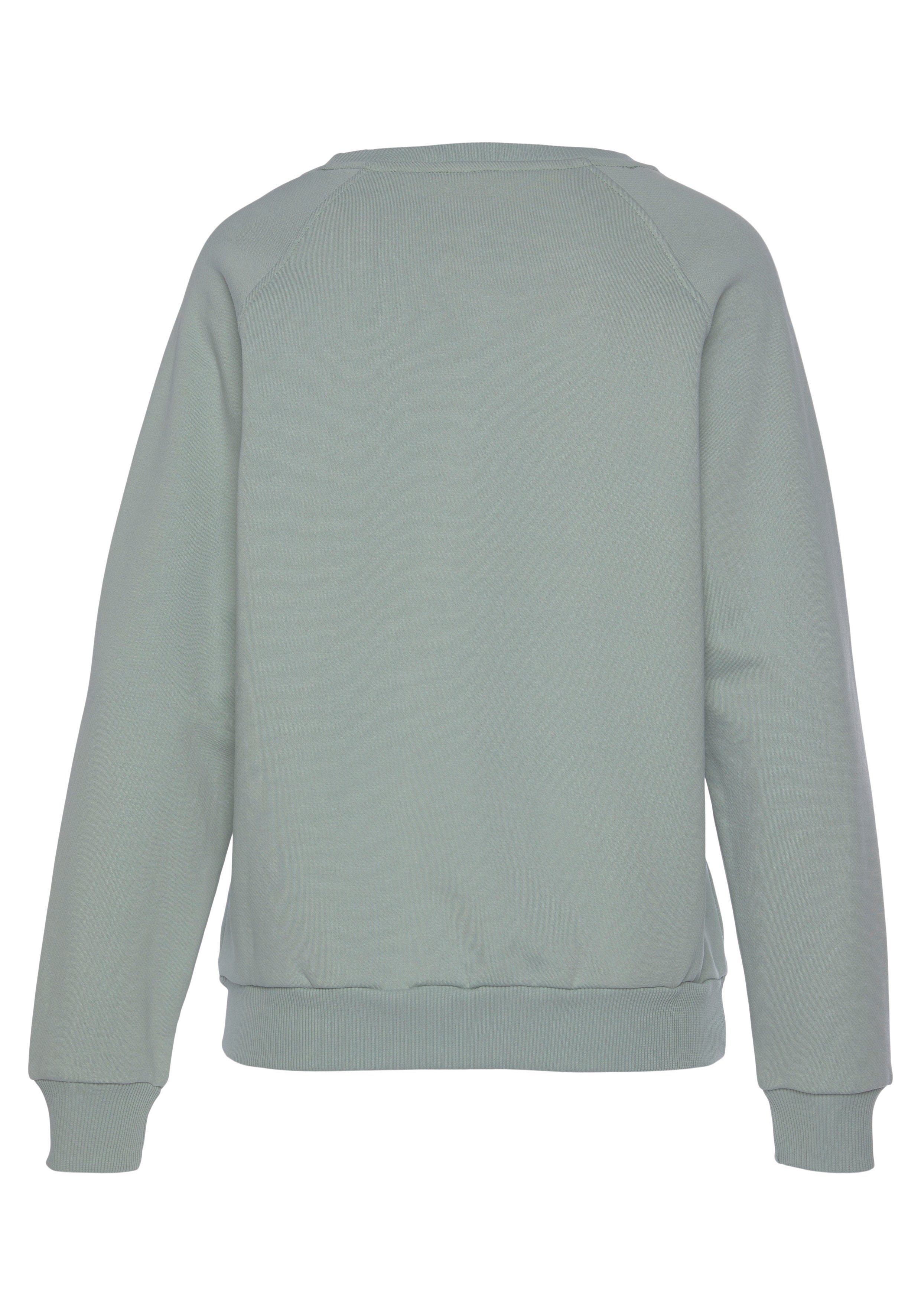 Lascana Sweatshirt Loungeshirt van biologische katoen, loungewear