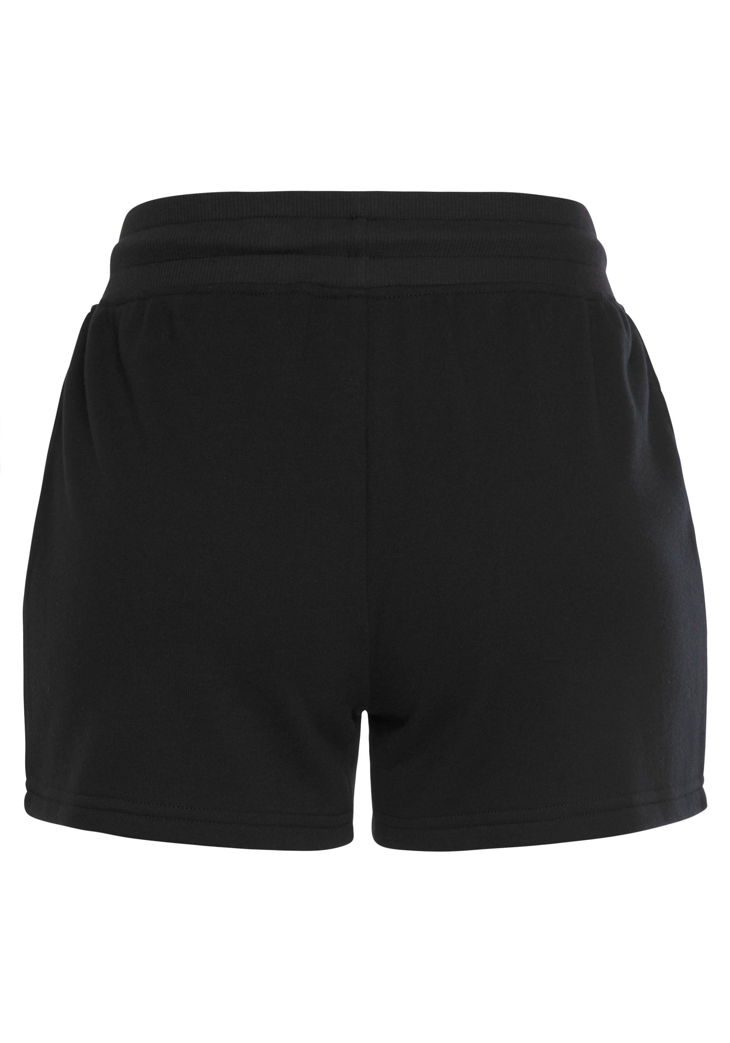 Buffalo Sweatshort met statement print, loungewear
