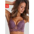 vivance push-up-bh francesca in bustier-model paars