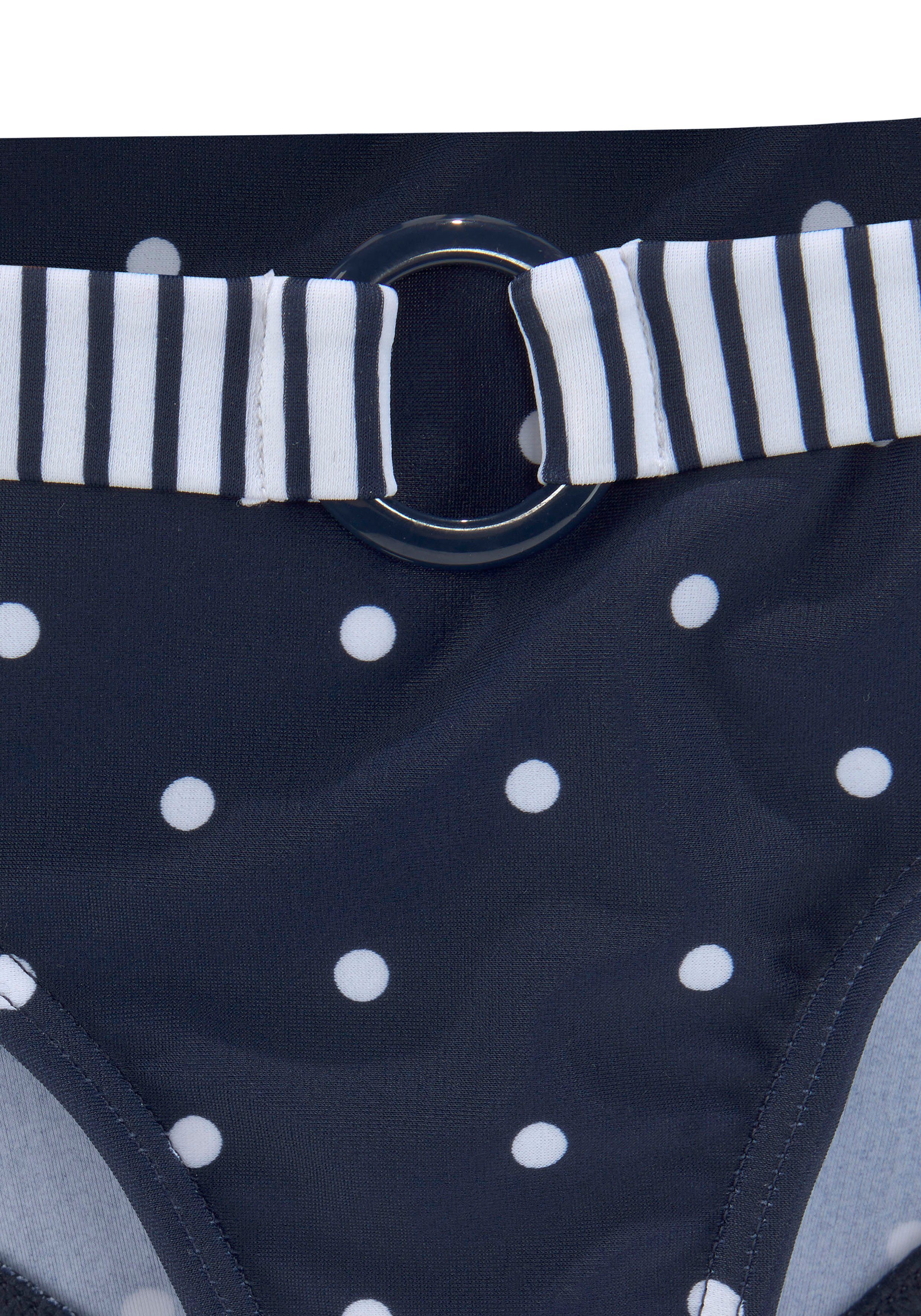 s.Oliver RED LABEL Beachwear Triangelbikini Audrey Kids in stippen-strepenmix