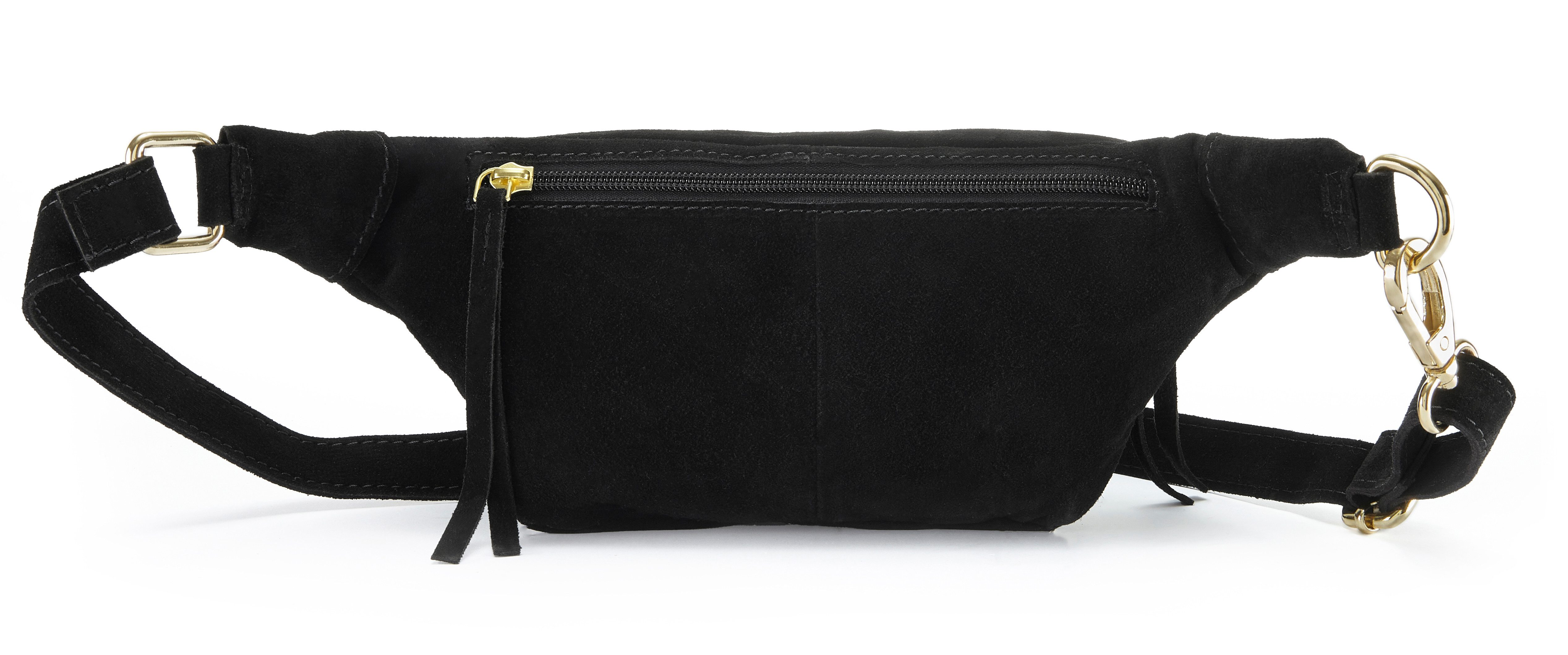 Elbsand Buiktasje Schoudertas van leer, borsttas, schoudertas, crossbody bag