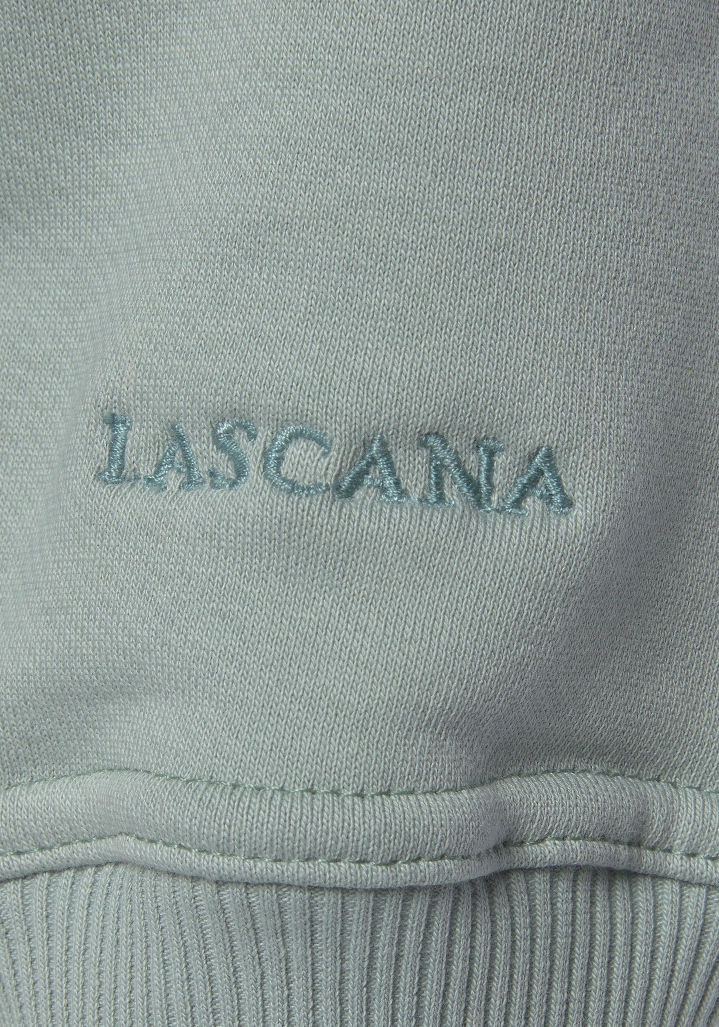 Lascana Hoodie van biologische katoen, loungewear