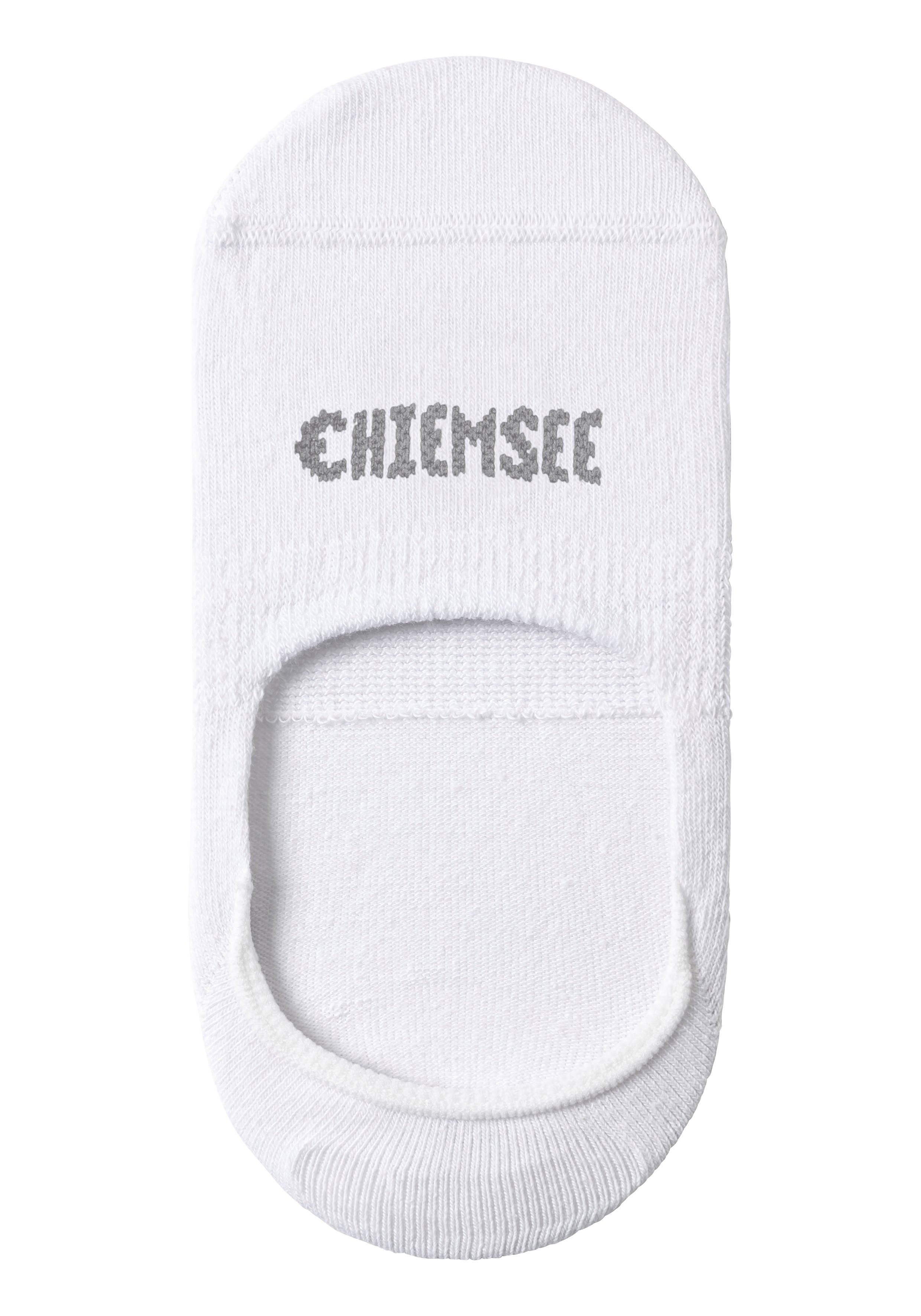 Chiemsee Enkelsokken met gebreid merknamen (set, 6 paar)