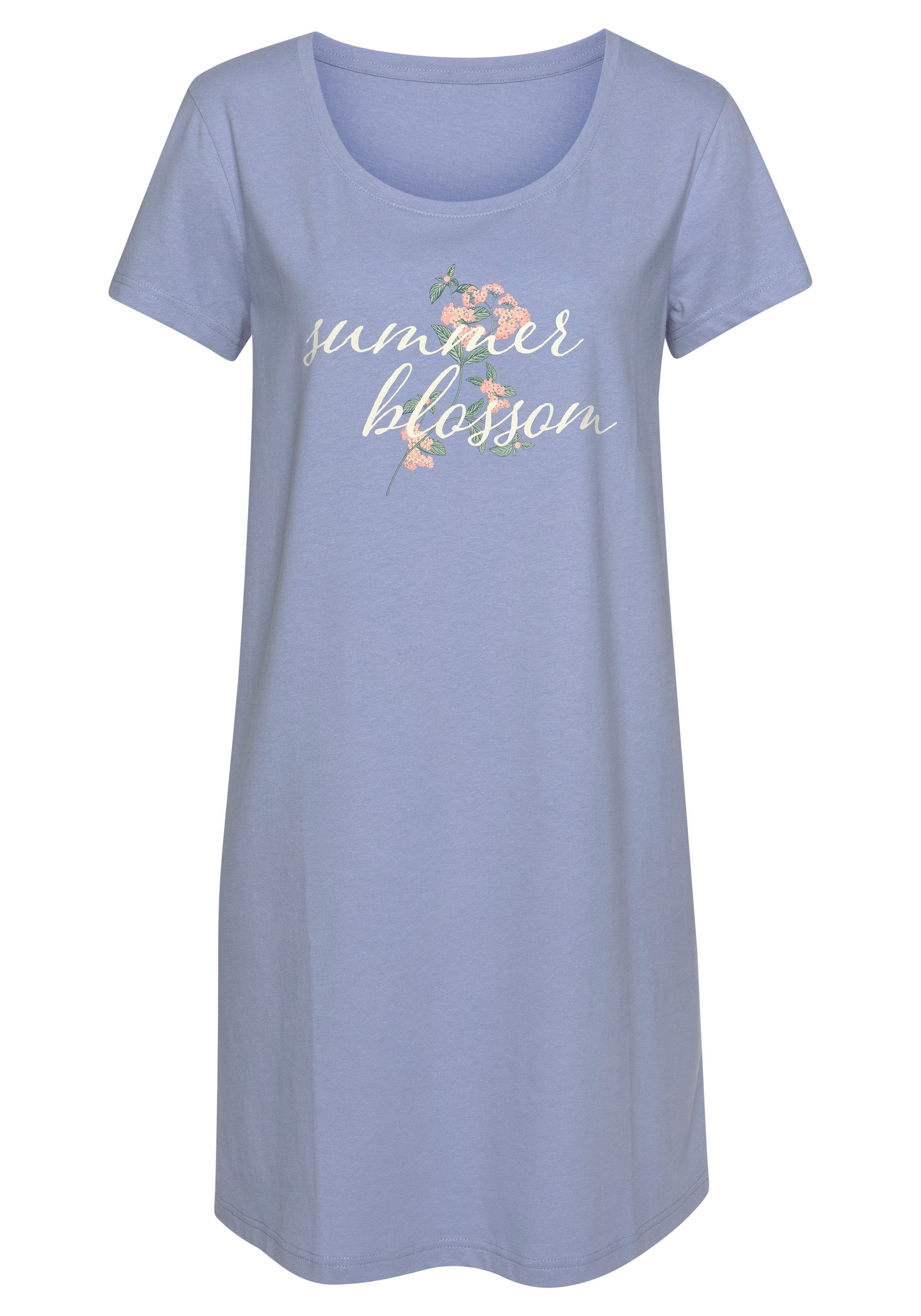 Vivance Dreams Nachthemd met statement-print