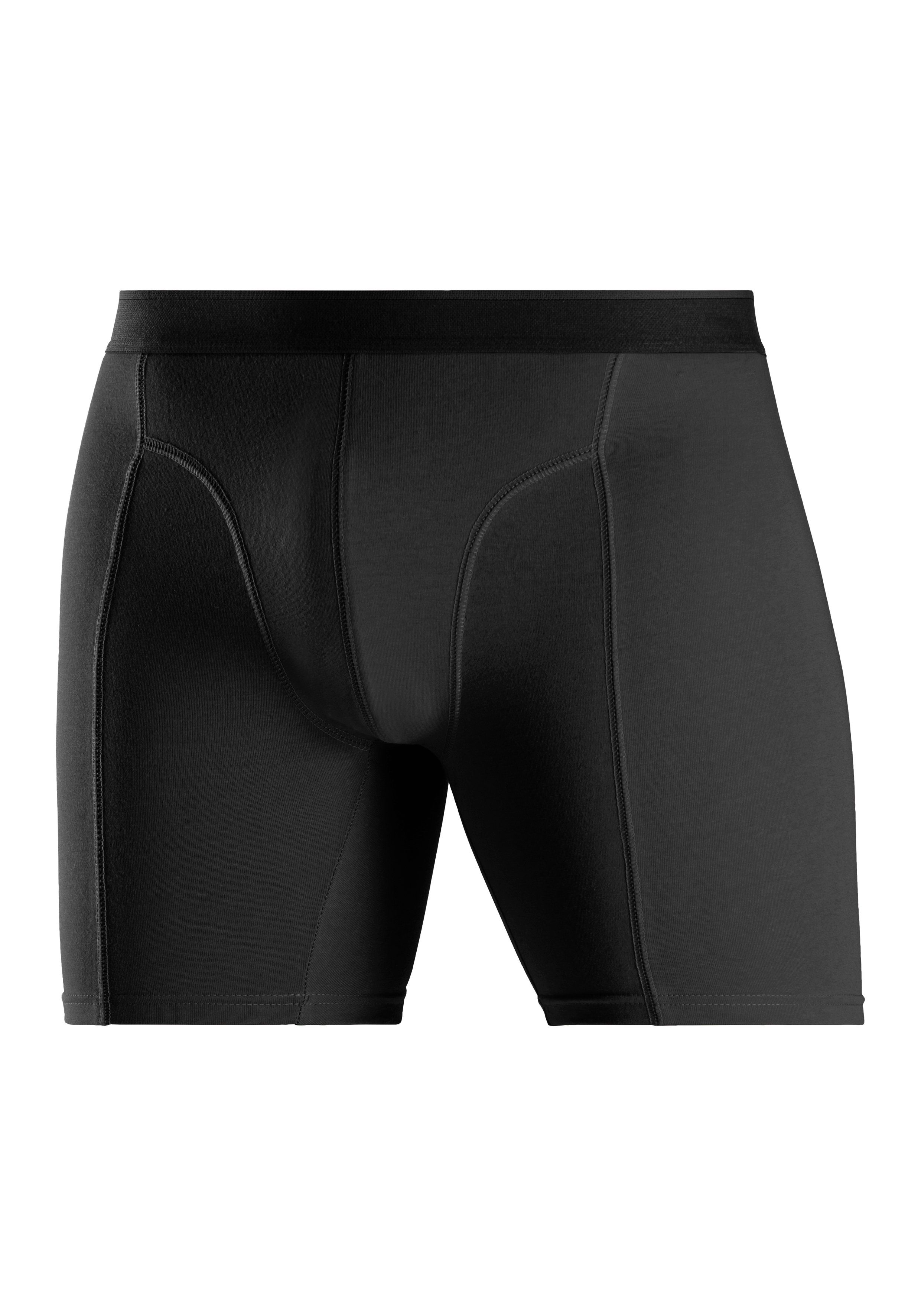 AUTHENTIC LE JOGGER Lange boxershort met twee kleuren geweven band en langere pijpen (set, 5 stuks)